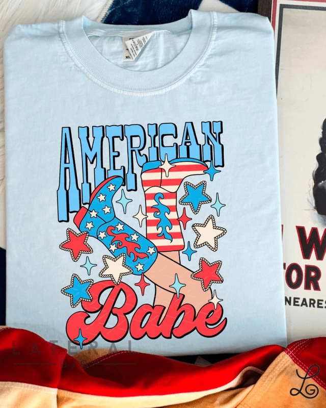 American Babe Graphic Tee - Loving God