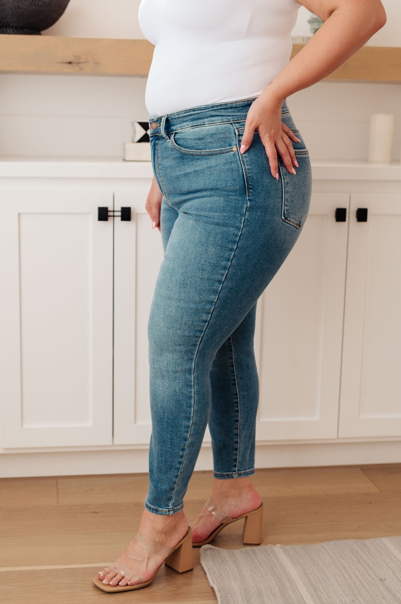 Bryant High Rise Thermal Skinny Jean - Loving God