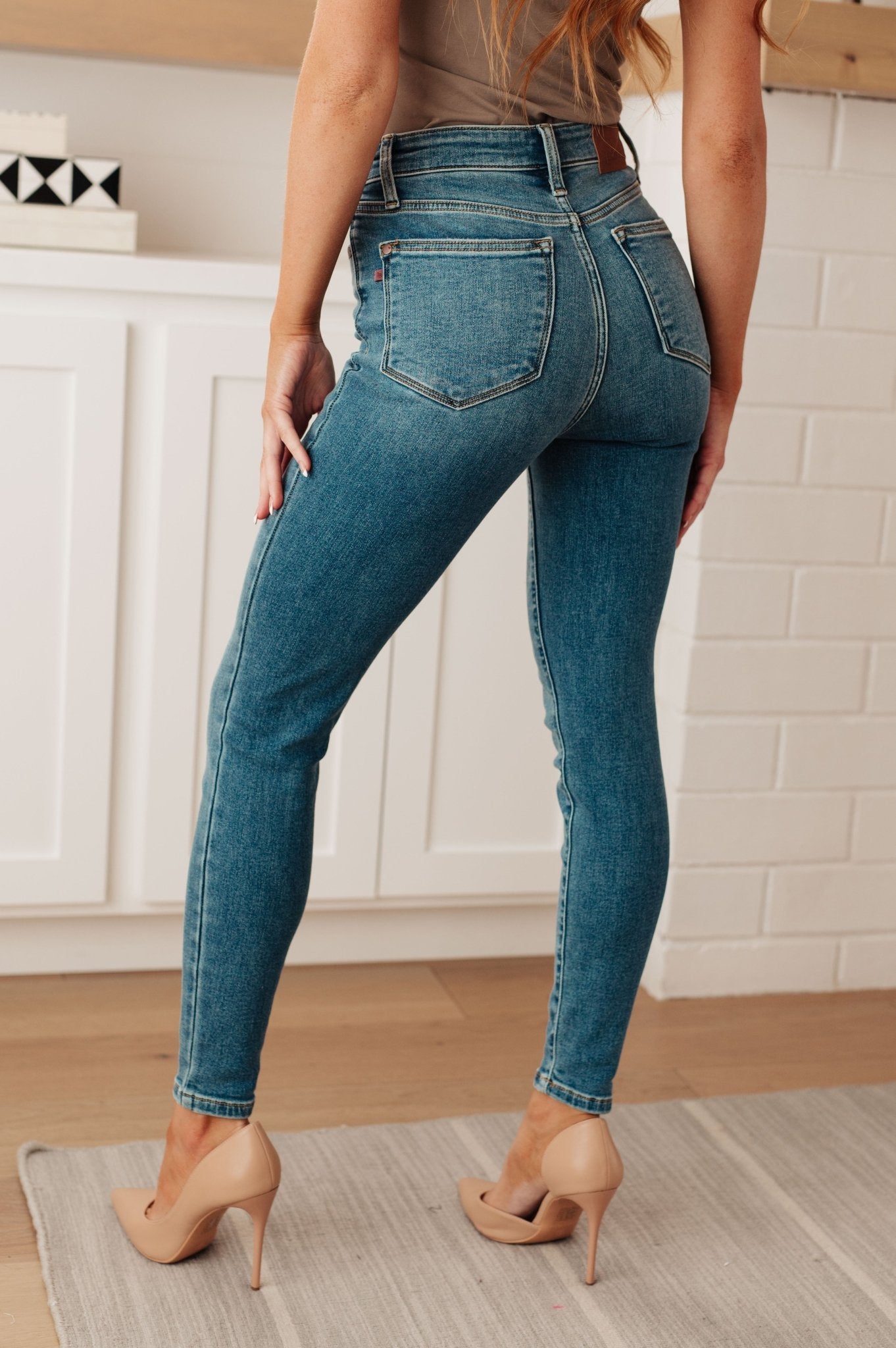 Bryant High Rise Thermal Skinny Jean - Loving God