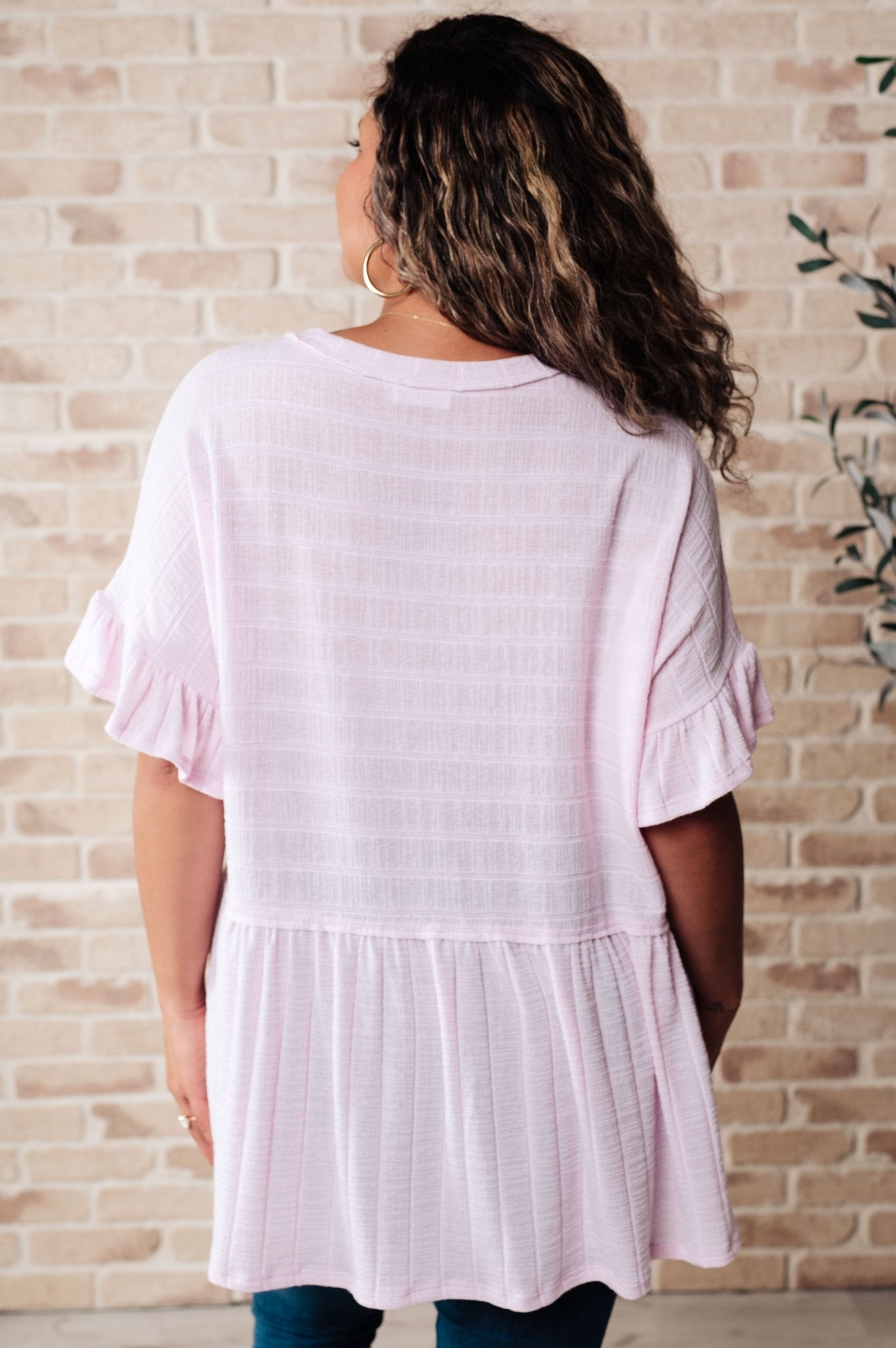 Can't Find the Words V - Neck Blouse - Loving God