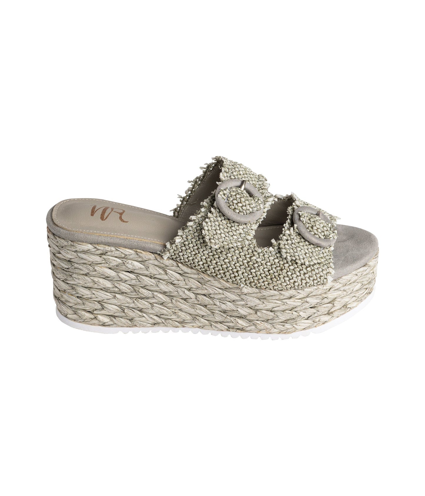 Eriwen Buckle Wedge in Teal - Loving God