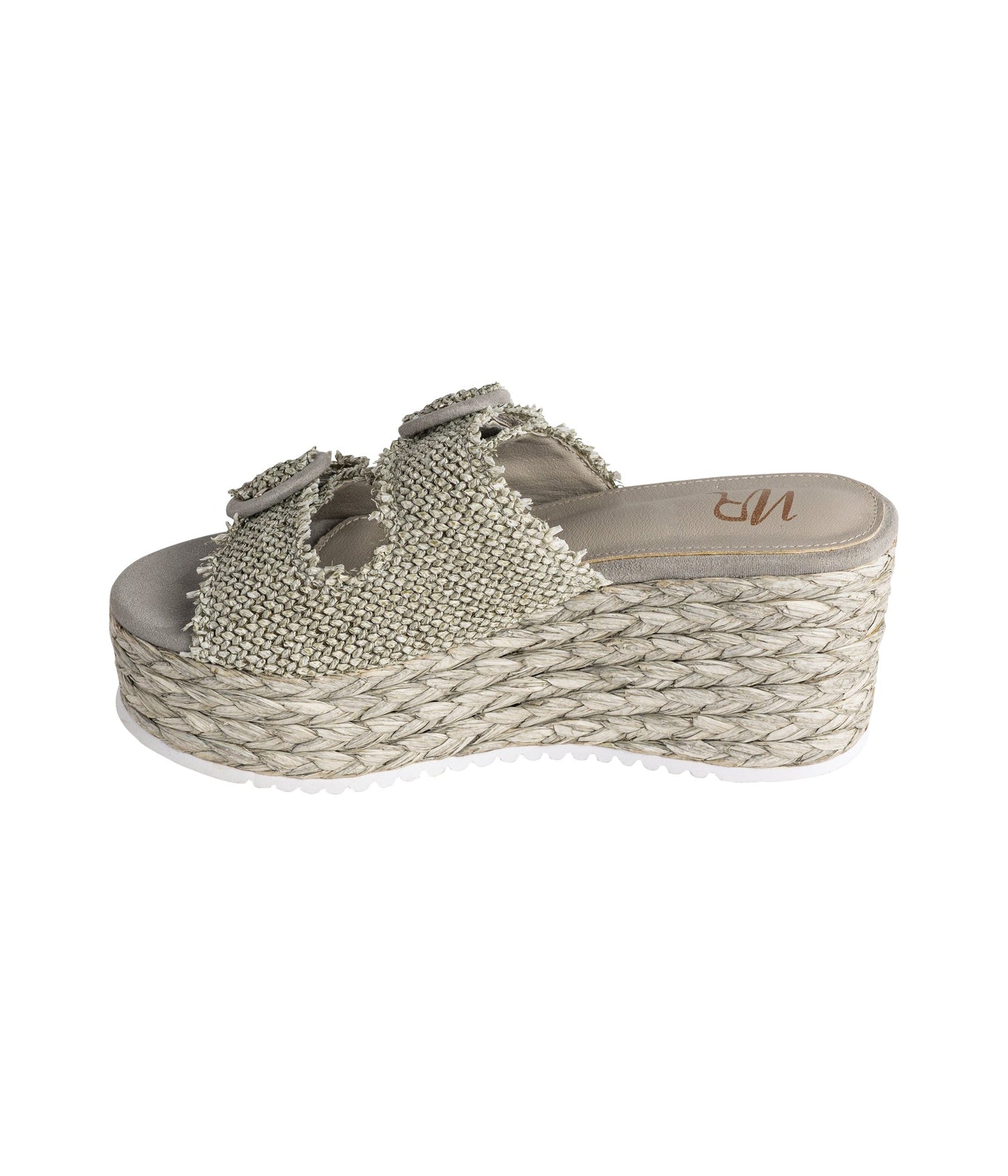 Eriwen Buckle Wedge in Teal - Loving God
