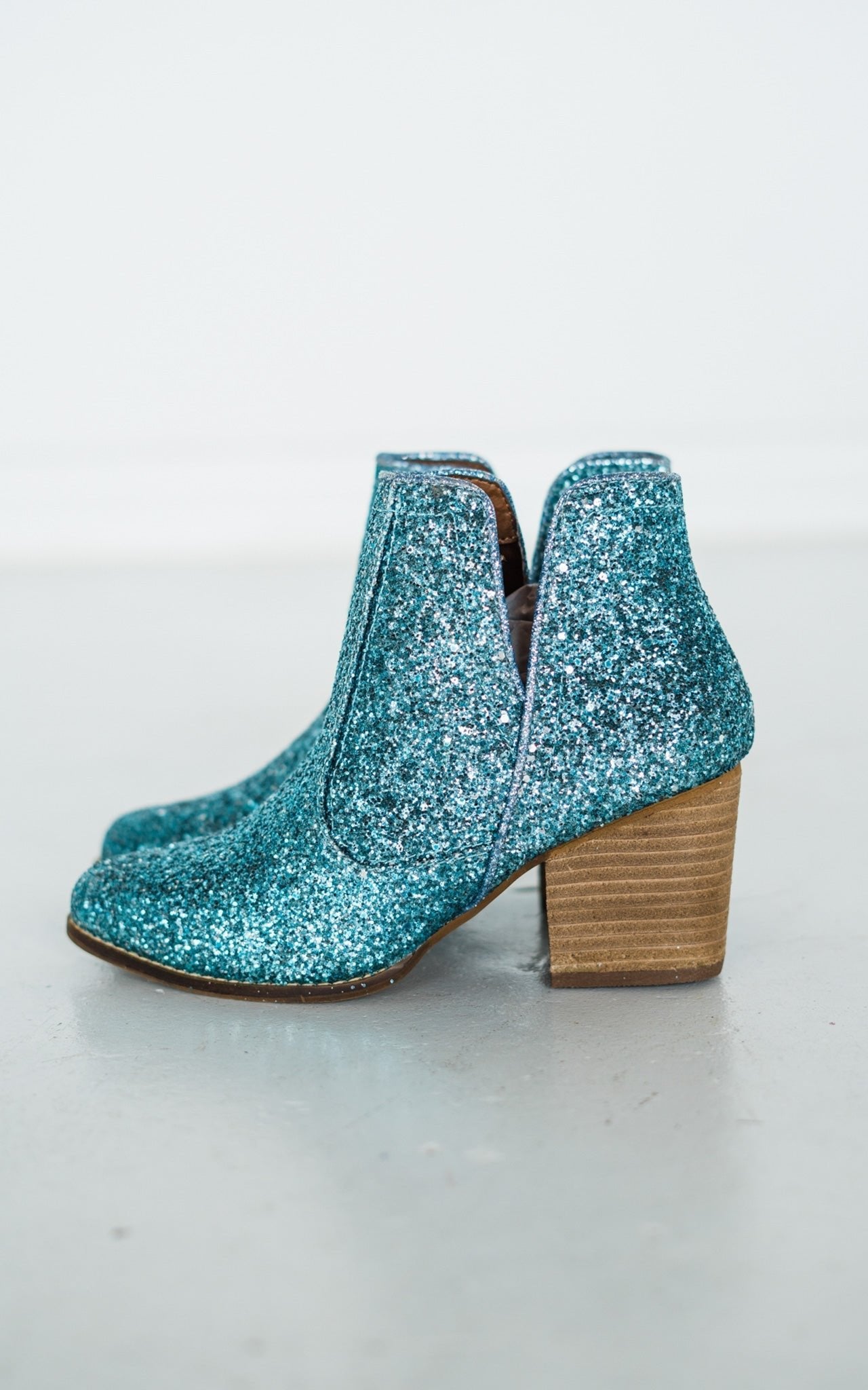 Fiera Booties in Blue - Loving God
