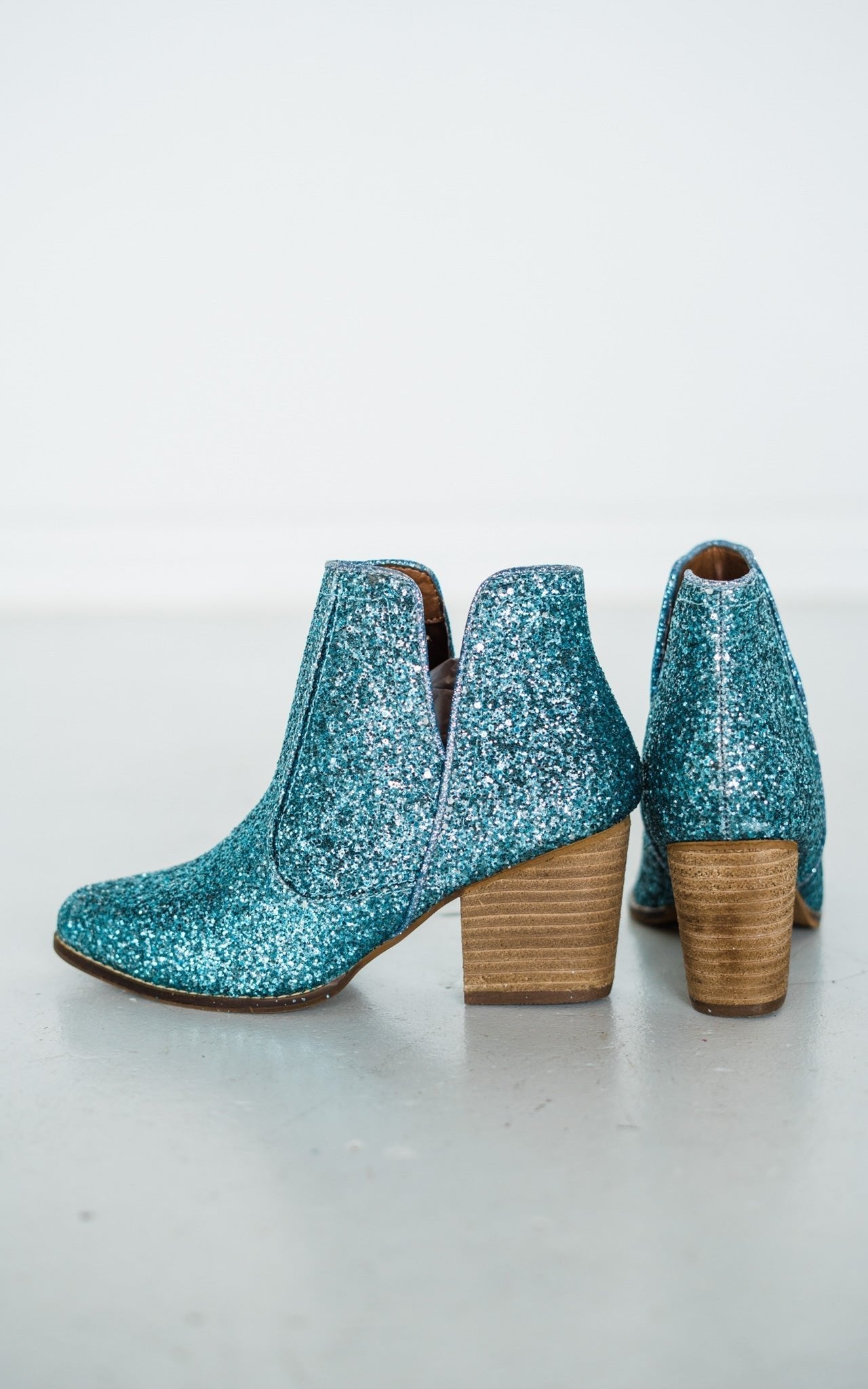 Fiera Booties in Blue - Loving God