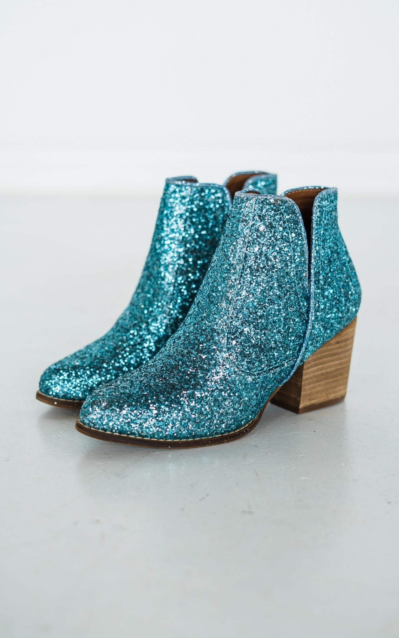 Fiera Booties in Blue - Loving God