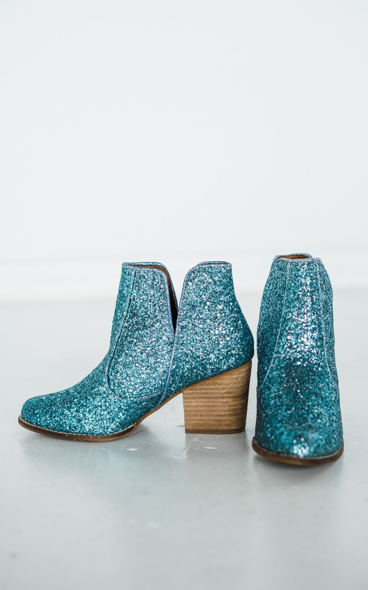 Fiera Booties in Blue - Loving God