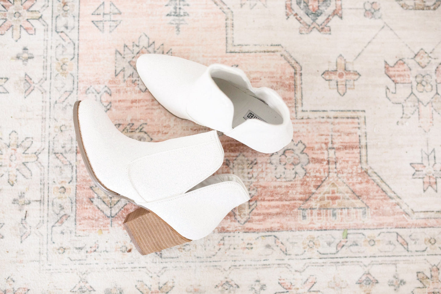 Fiera Booties in White - Loving God