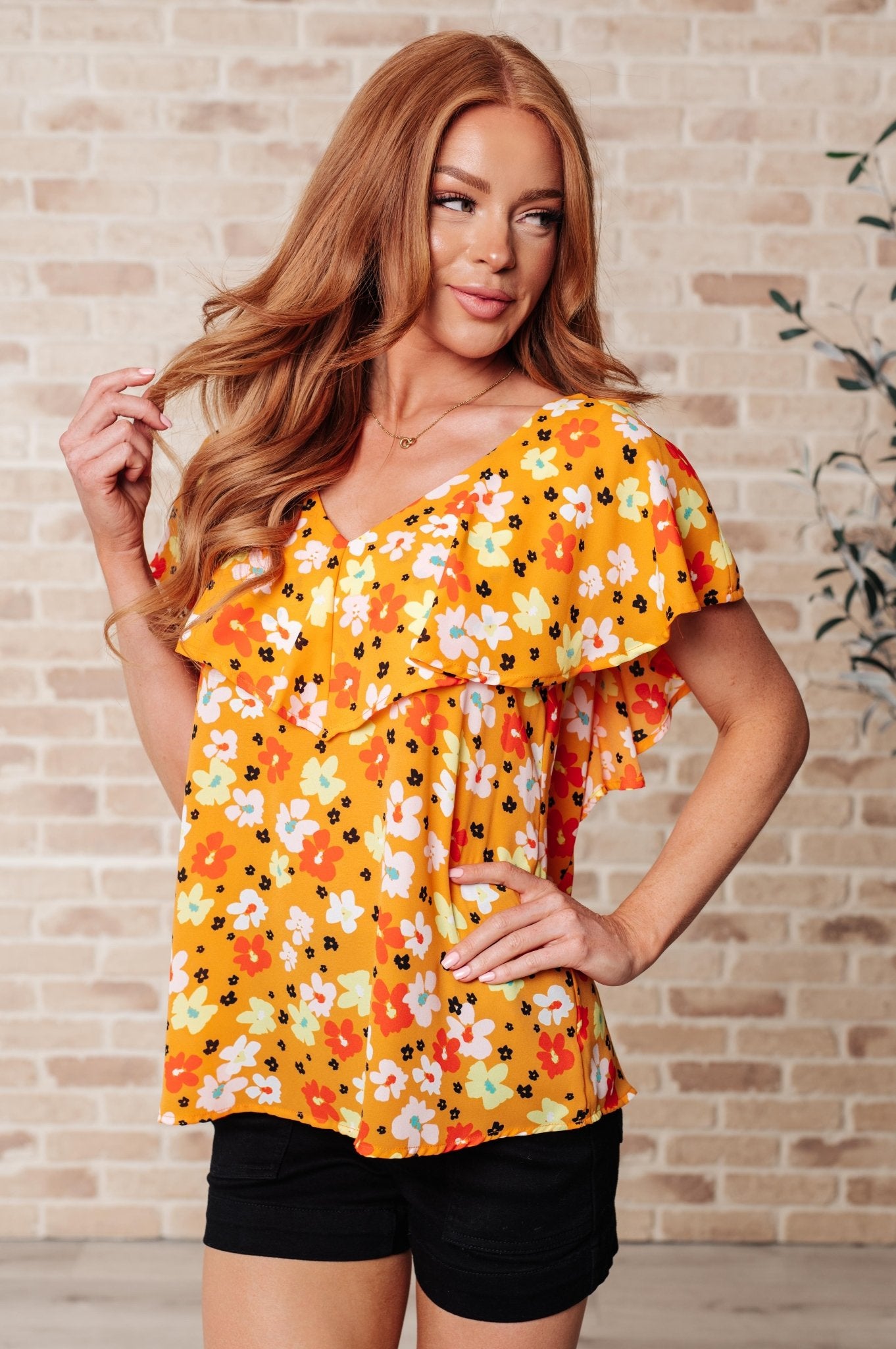 Freshly Picked Floral Top - Loving God