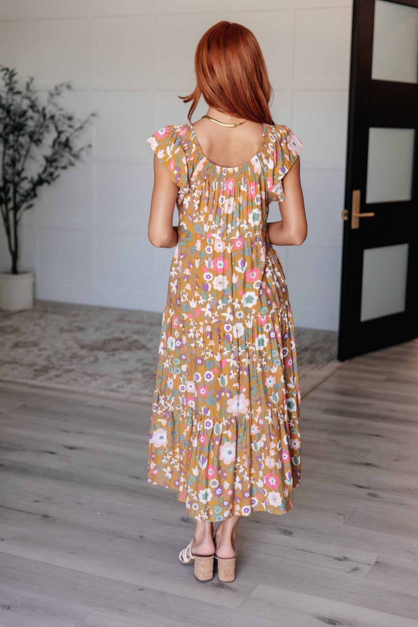 I Done It Good Flutter Sleeve Dress - Loving God