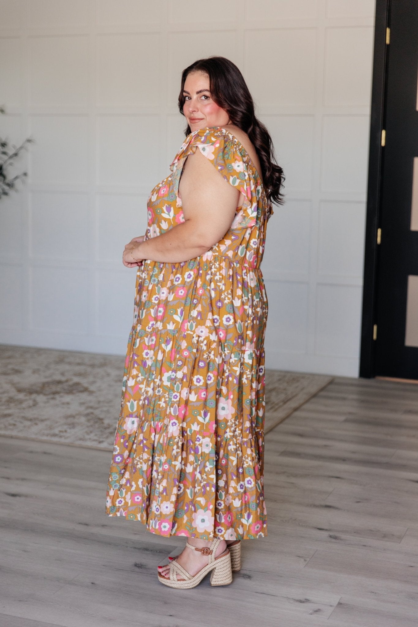 I Done It Good Flutter Sleeve Dress - Loving God