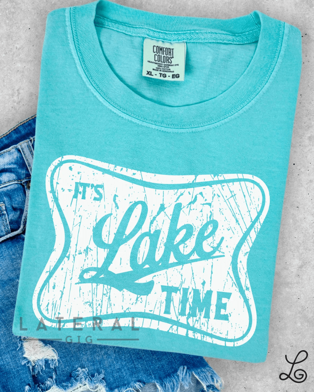 It's Lake Time Graphic Tee - Loving God
