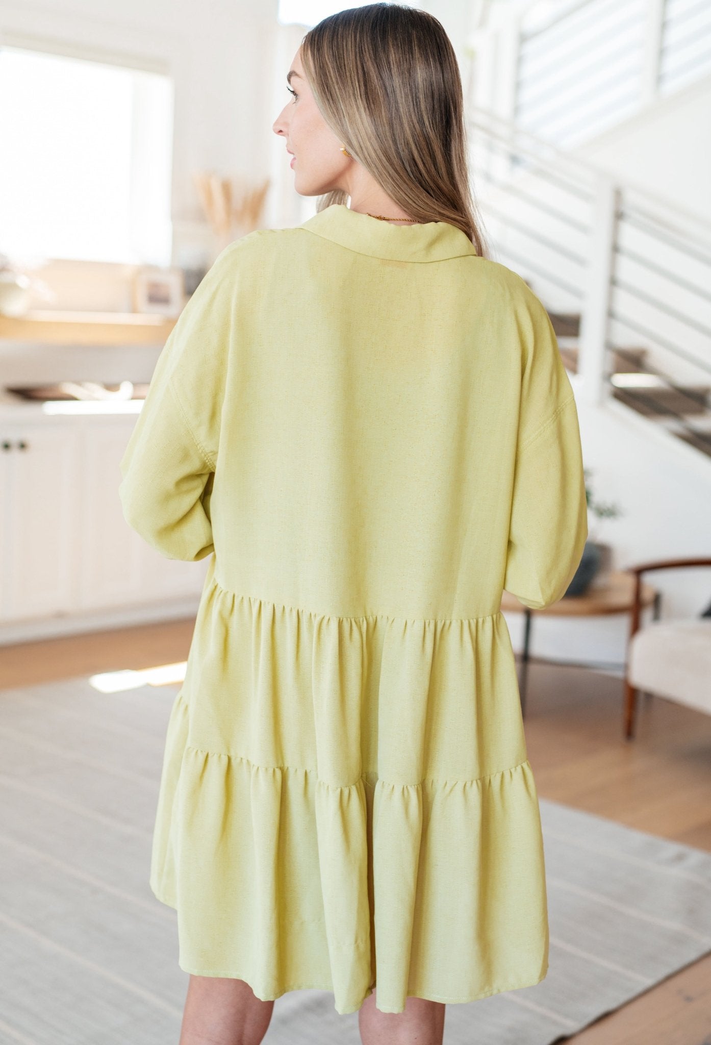 Just Like Honey Tiered Dress - Loving God