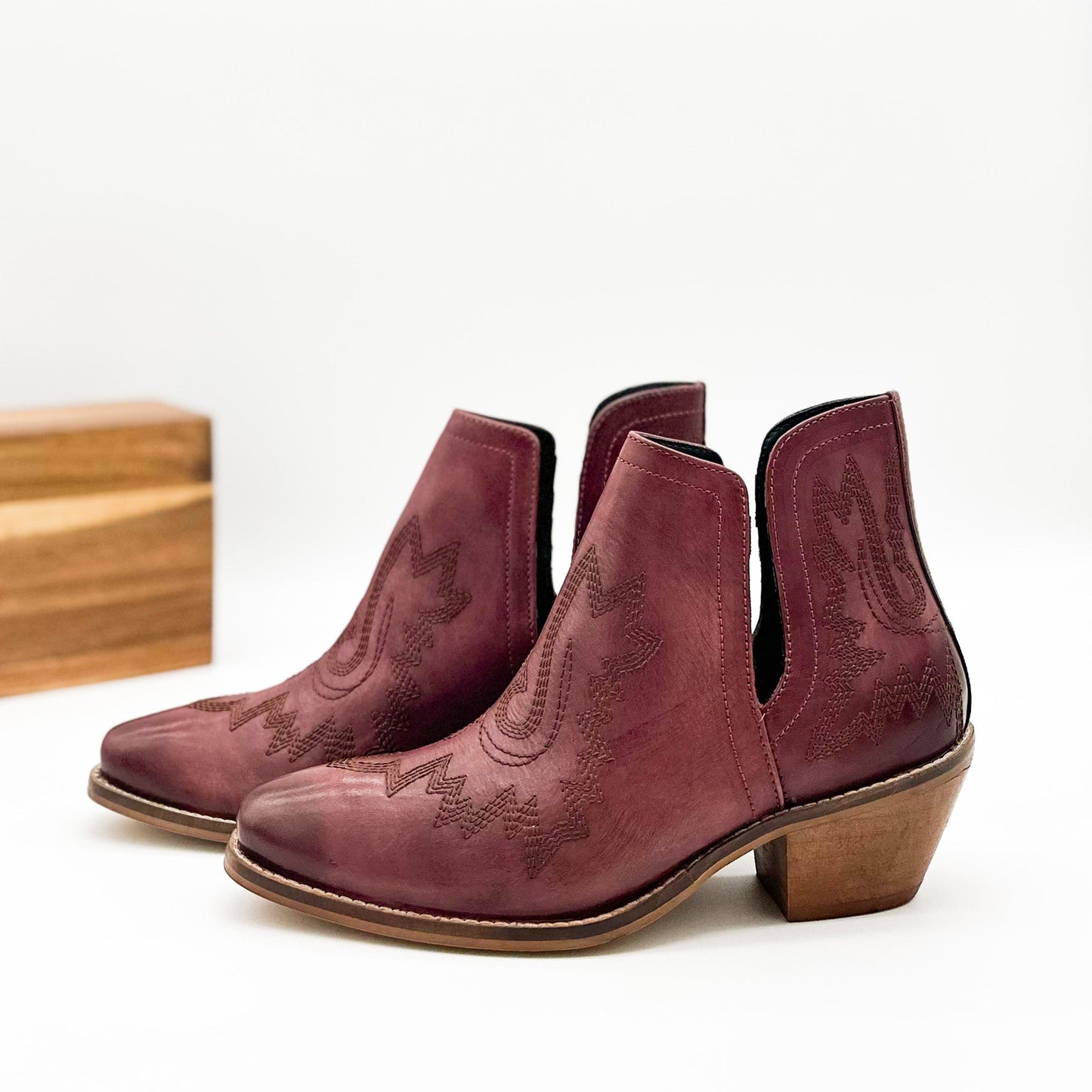 Kickin' Booties in Burgundy - Loving God