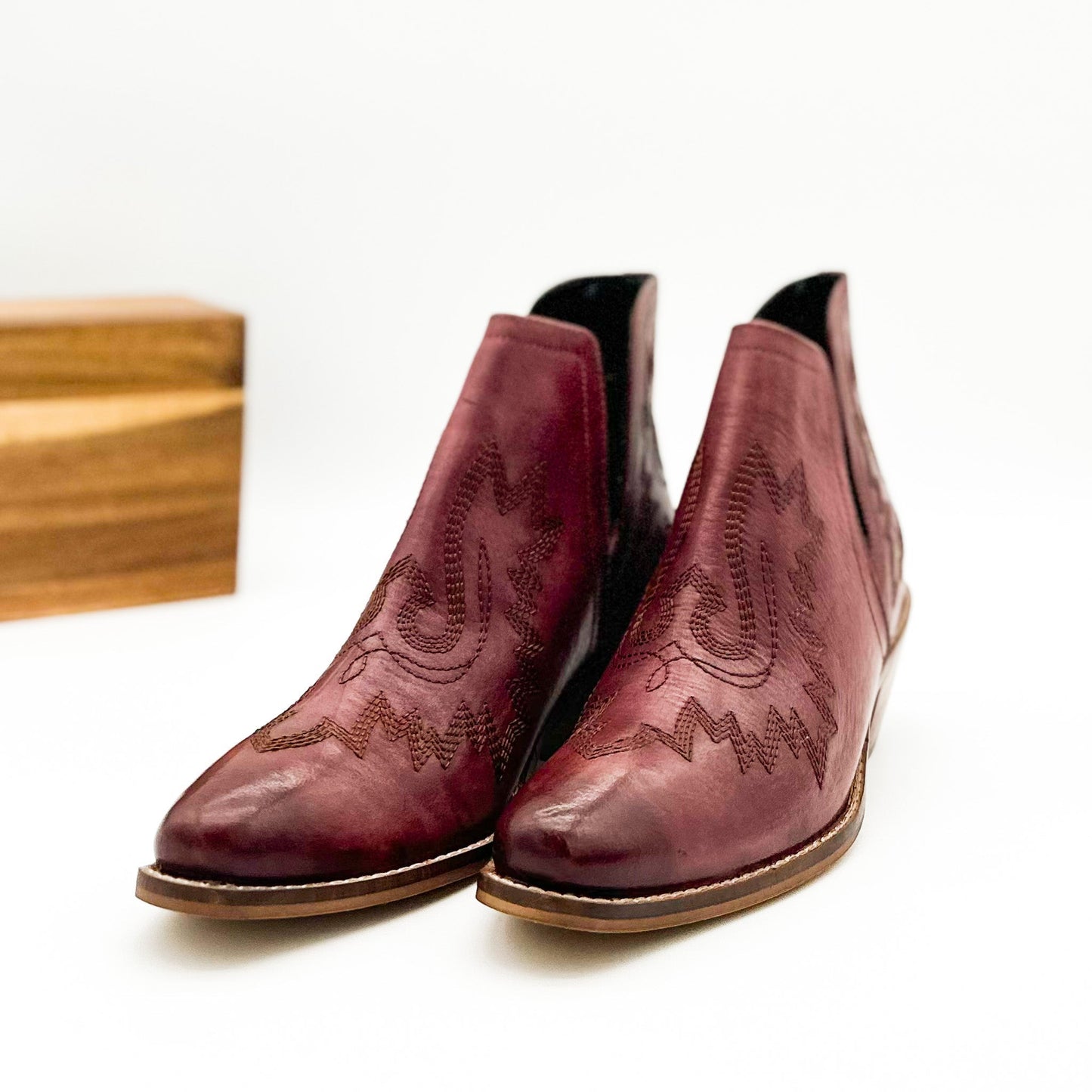 Kickin' Booties in Burgundy - Loving God