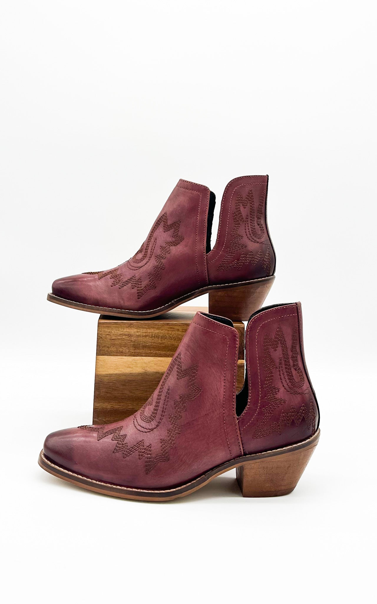 Kickin' Booties in Burgundy - Loving God