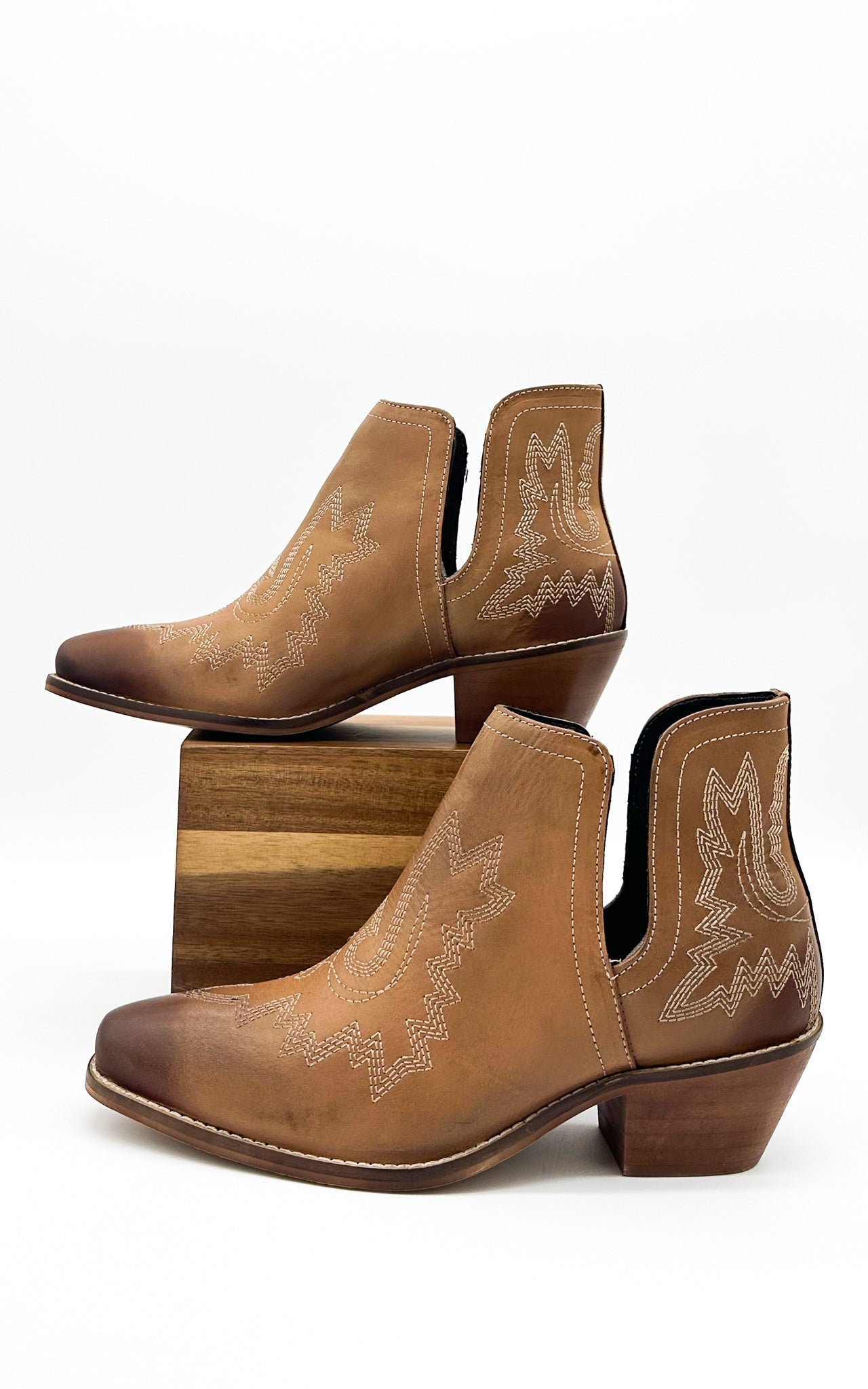 Kickin' Booties in Tan - Loving God
