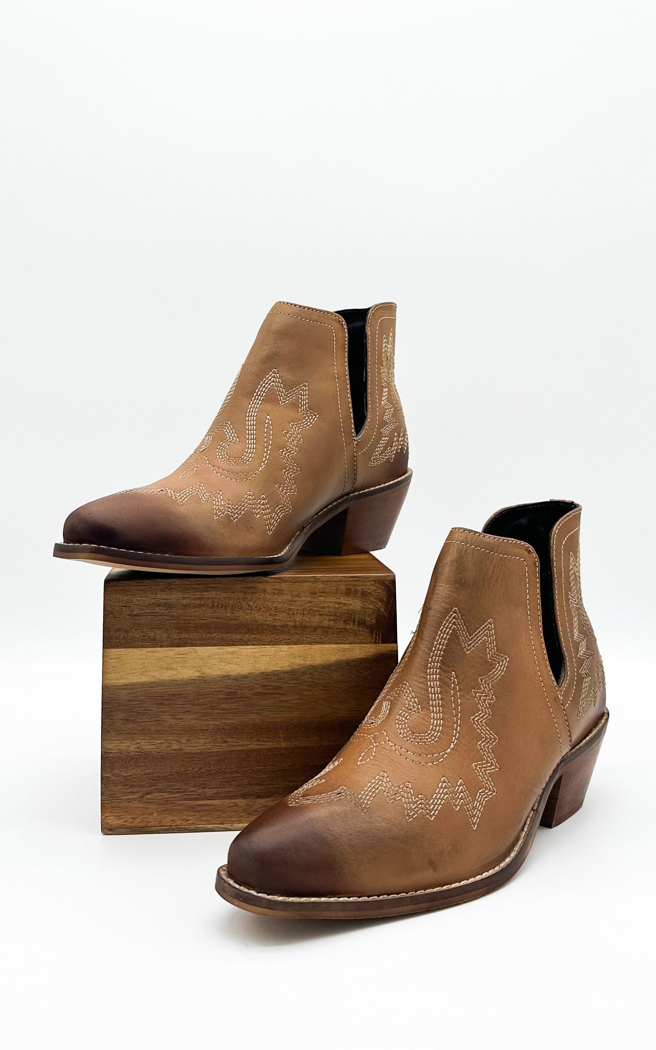 Kickin' Booties in Tan - Loving God