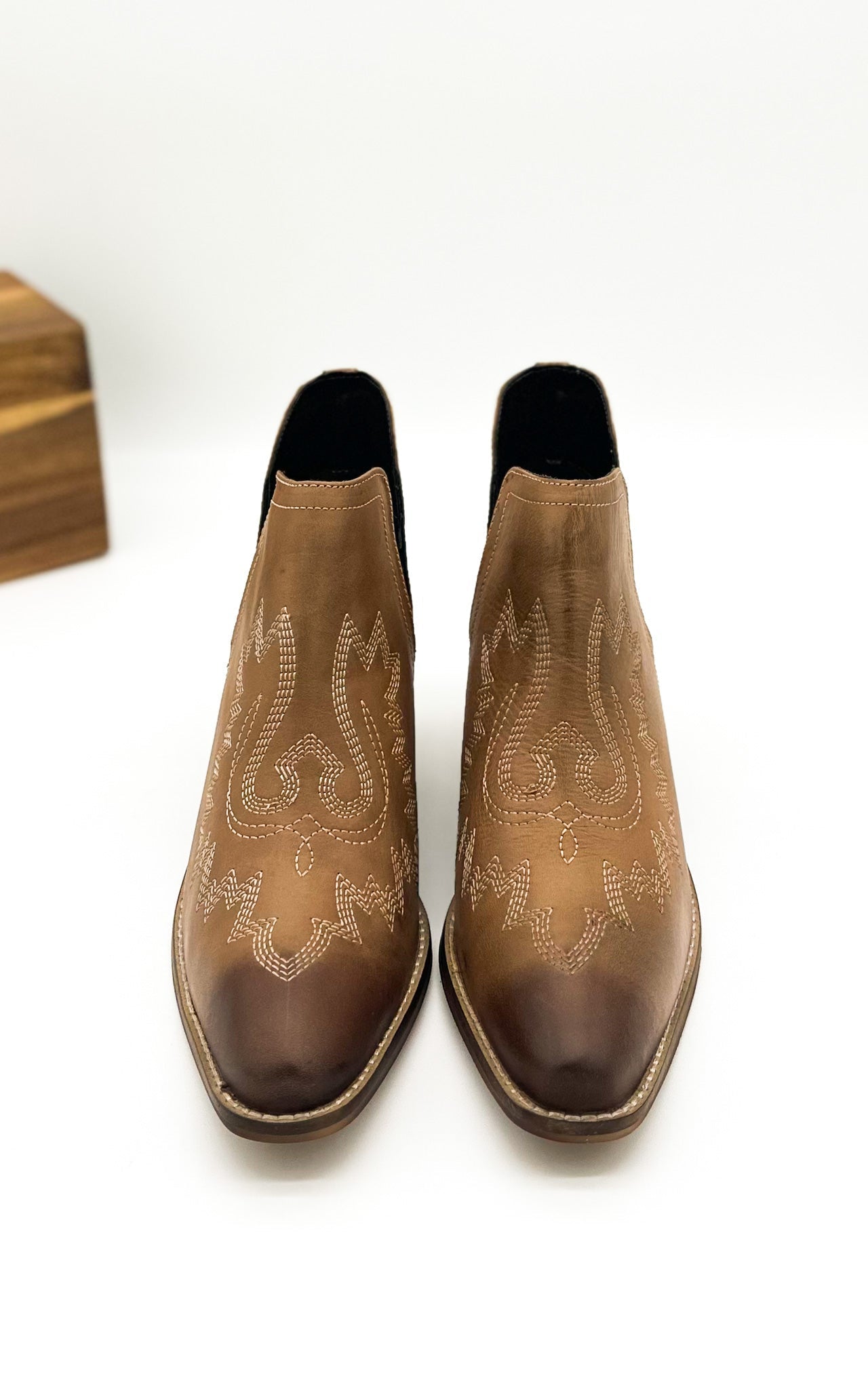 Kickin' Booties in Tan - Loving God