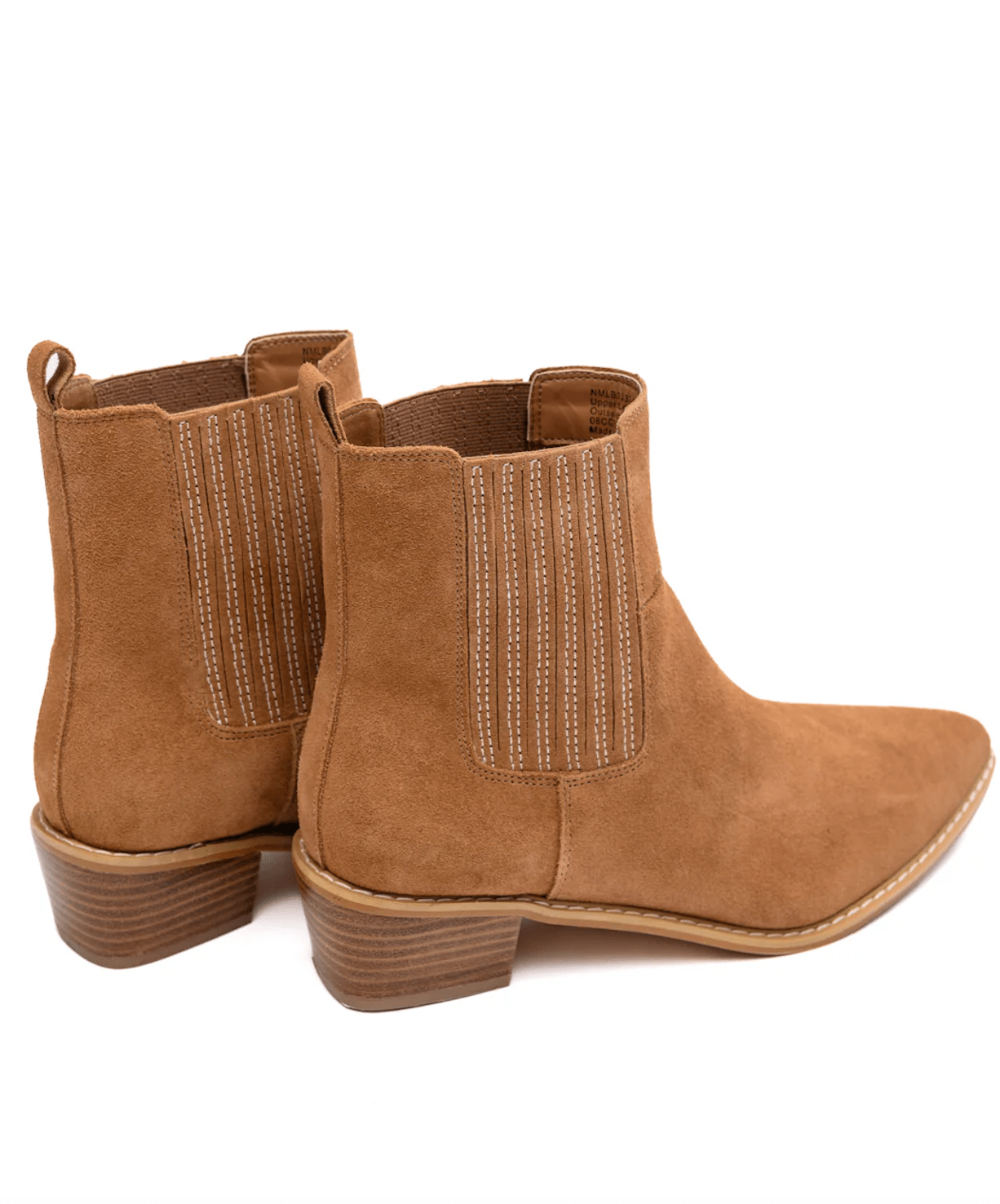 Leonor Suede Ankle Boot in Tan - Loving God