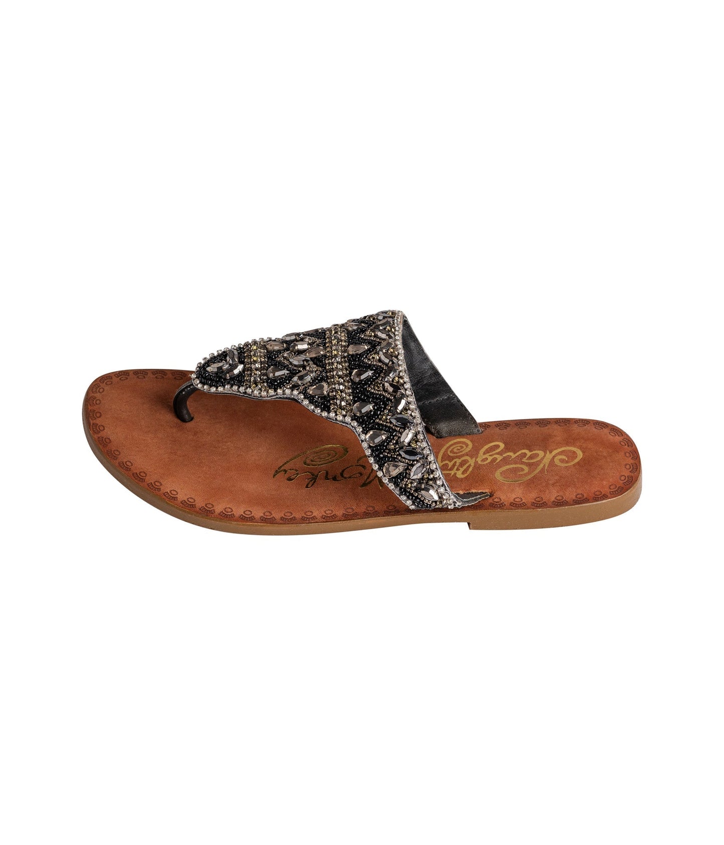 Loving U Sandals in Black - Loving God
