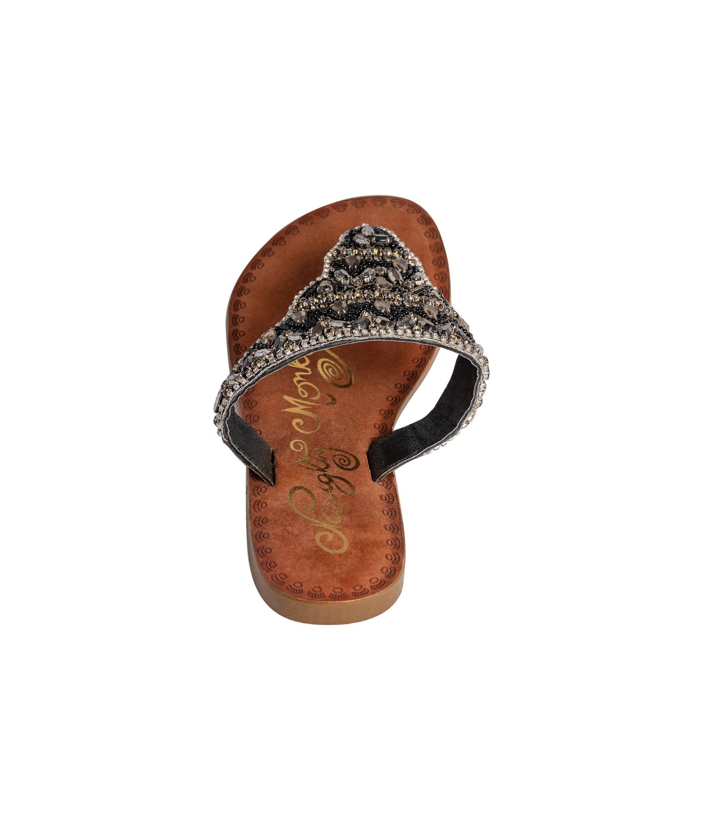Loving U Sandals in Black - Loving God