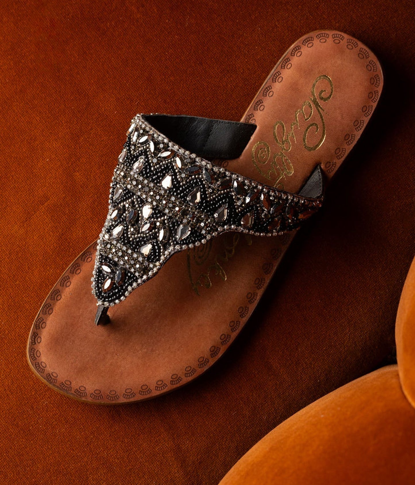 Loving U Sandals in Black - Loving God