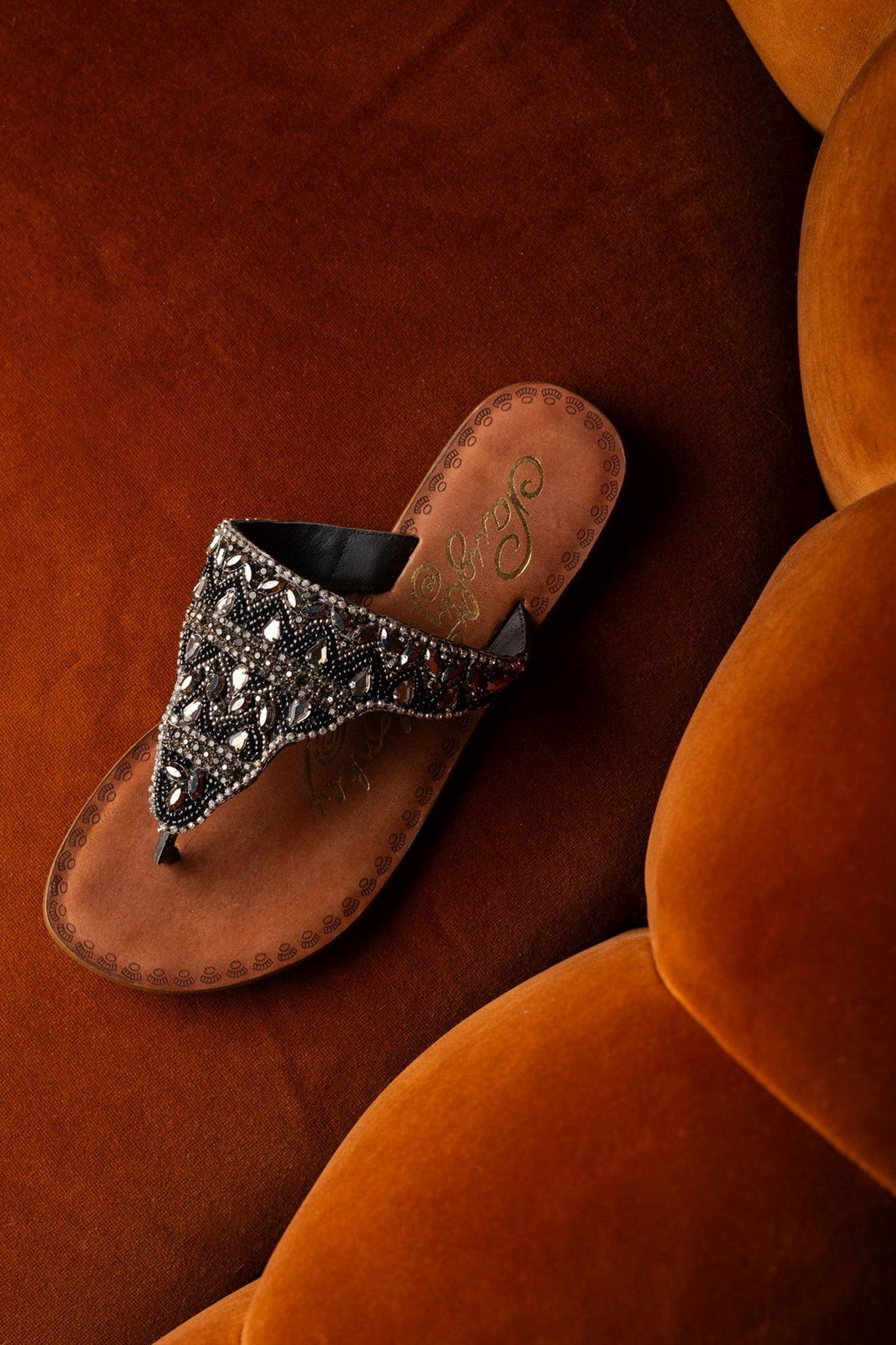Loving U Sandals in Black - Loving God