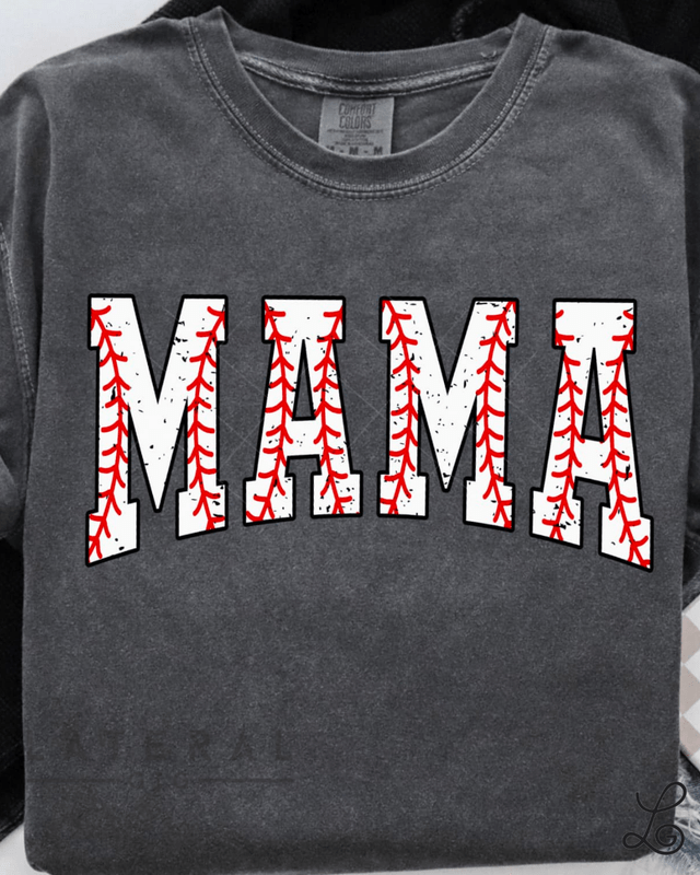 Mama Baseball Graphic Tee - Loving God
