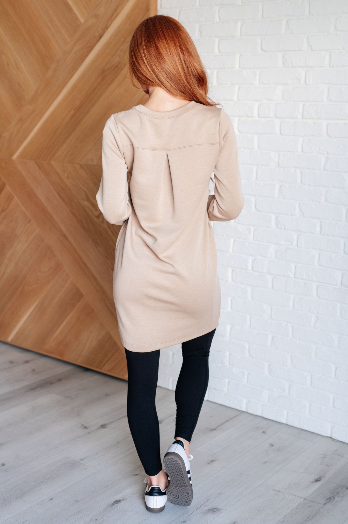 Milan Travel Shift Dress in Khaki - Loving God