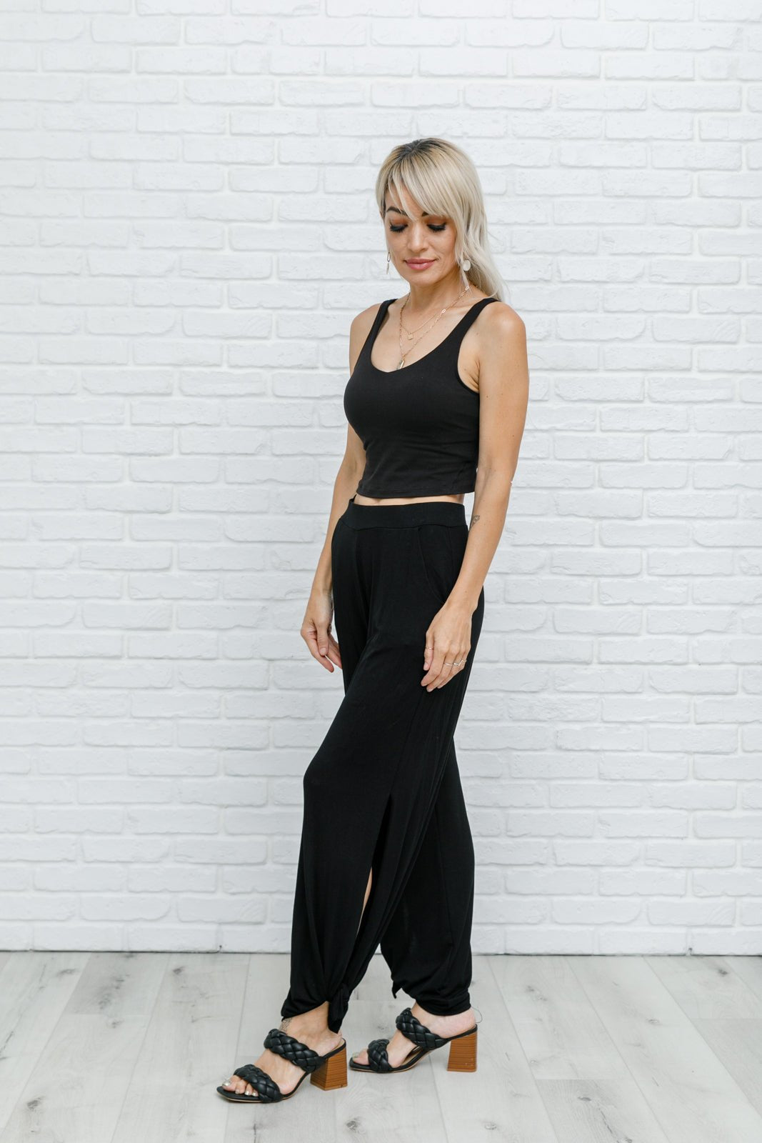 Move With Me Black Tank - Loving God