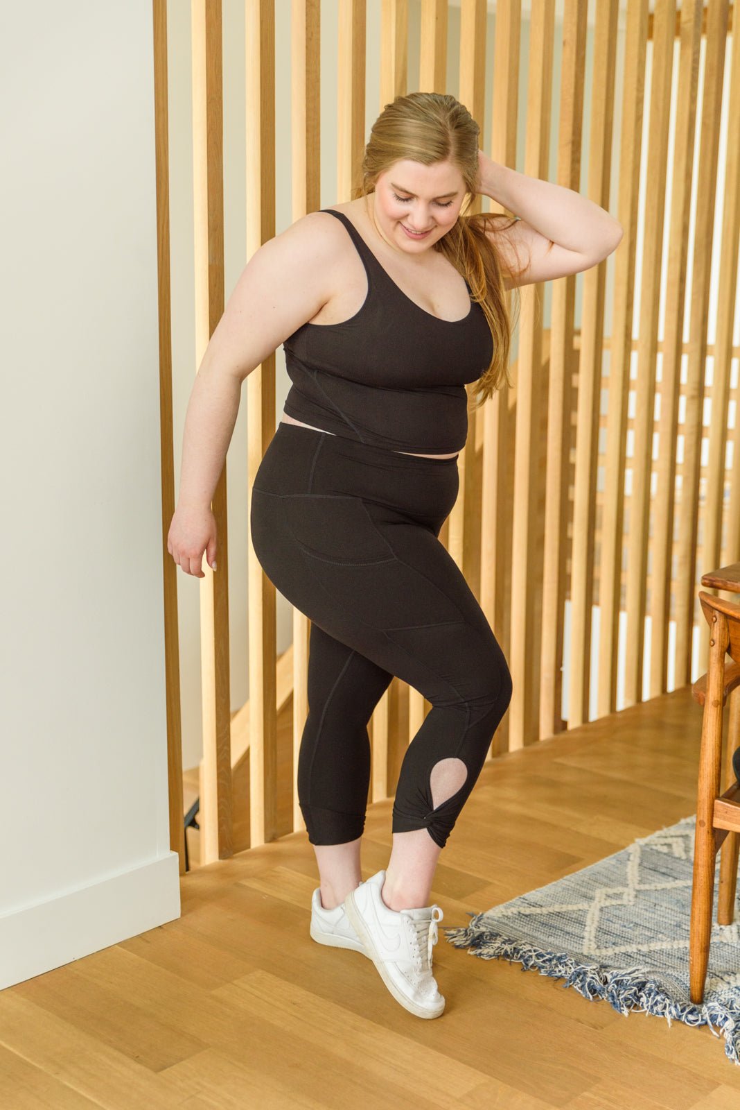 Move With Me Black Tank - Loving God