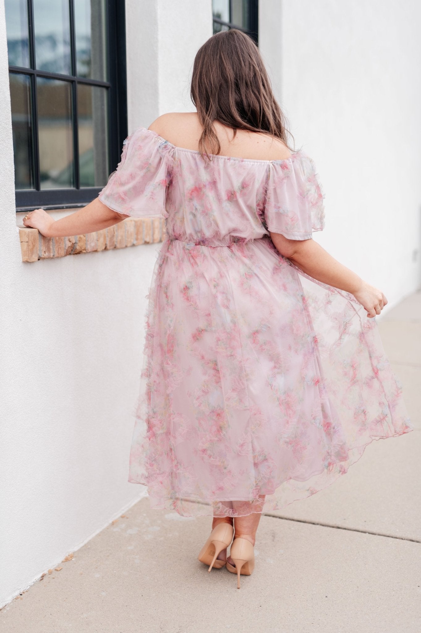 My Little Songbird Fluttersleeve Dress - Loving God