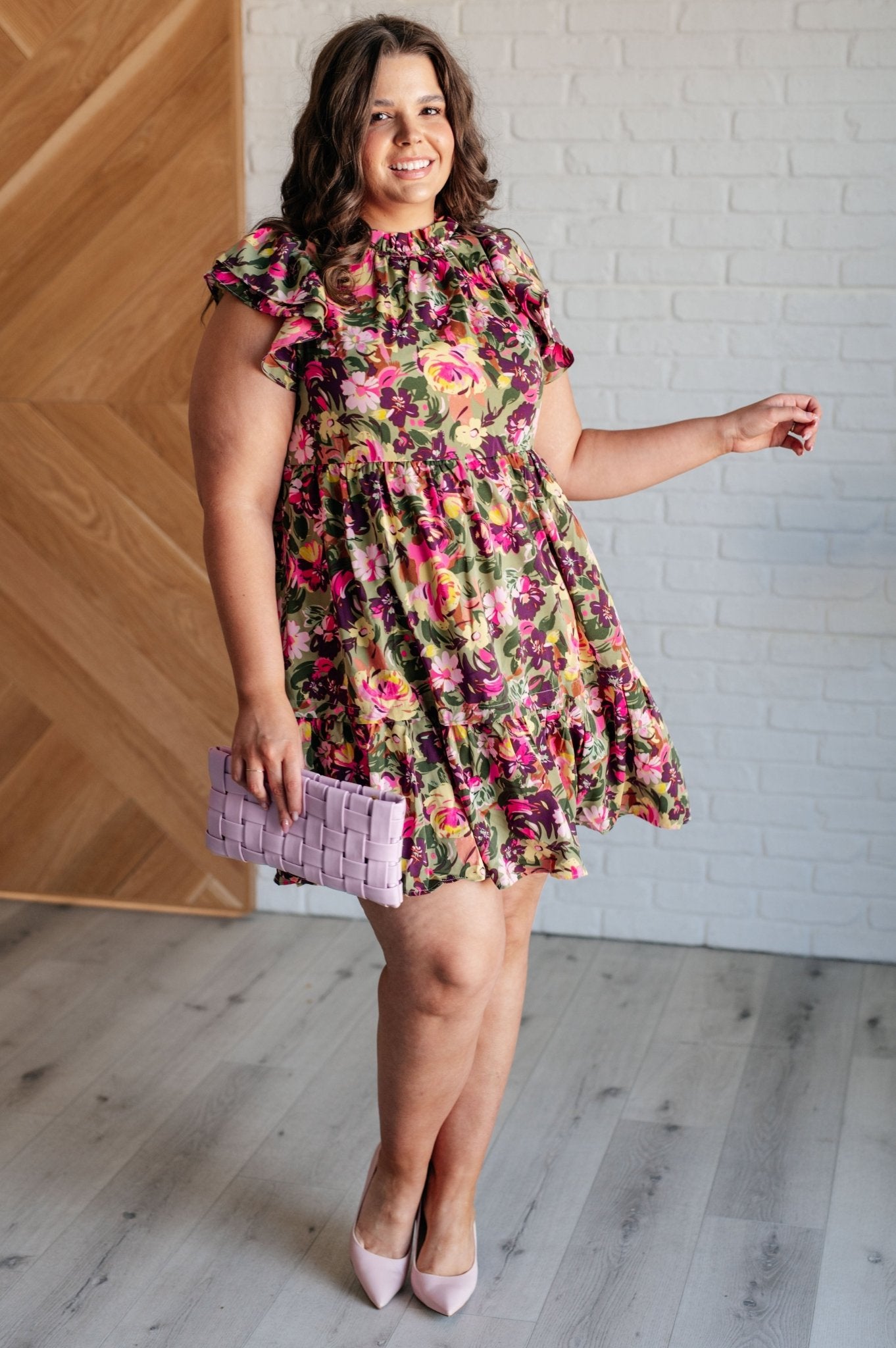 Name it and Claim It Floral Dress - Loving God