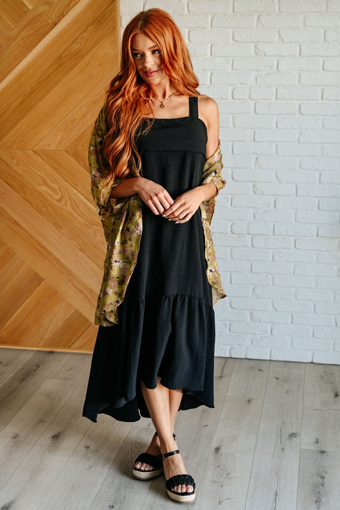 Nightlife Tie Back Maxi Dress - Loving God