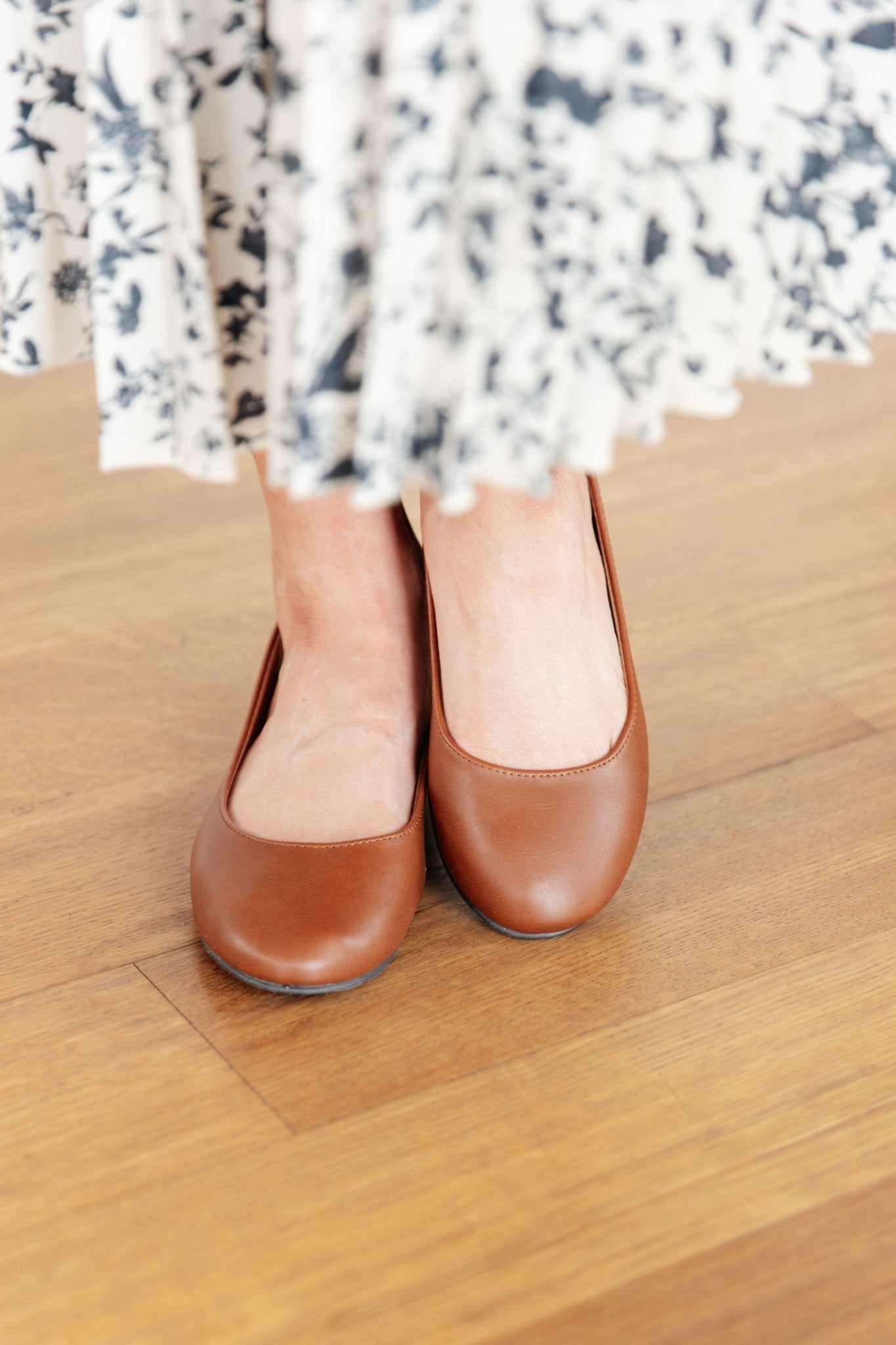 On Your Toes Ballet Flats in Camel - Loving God