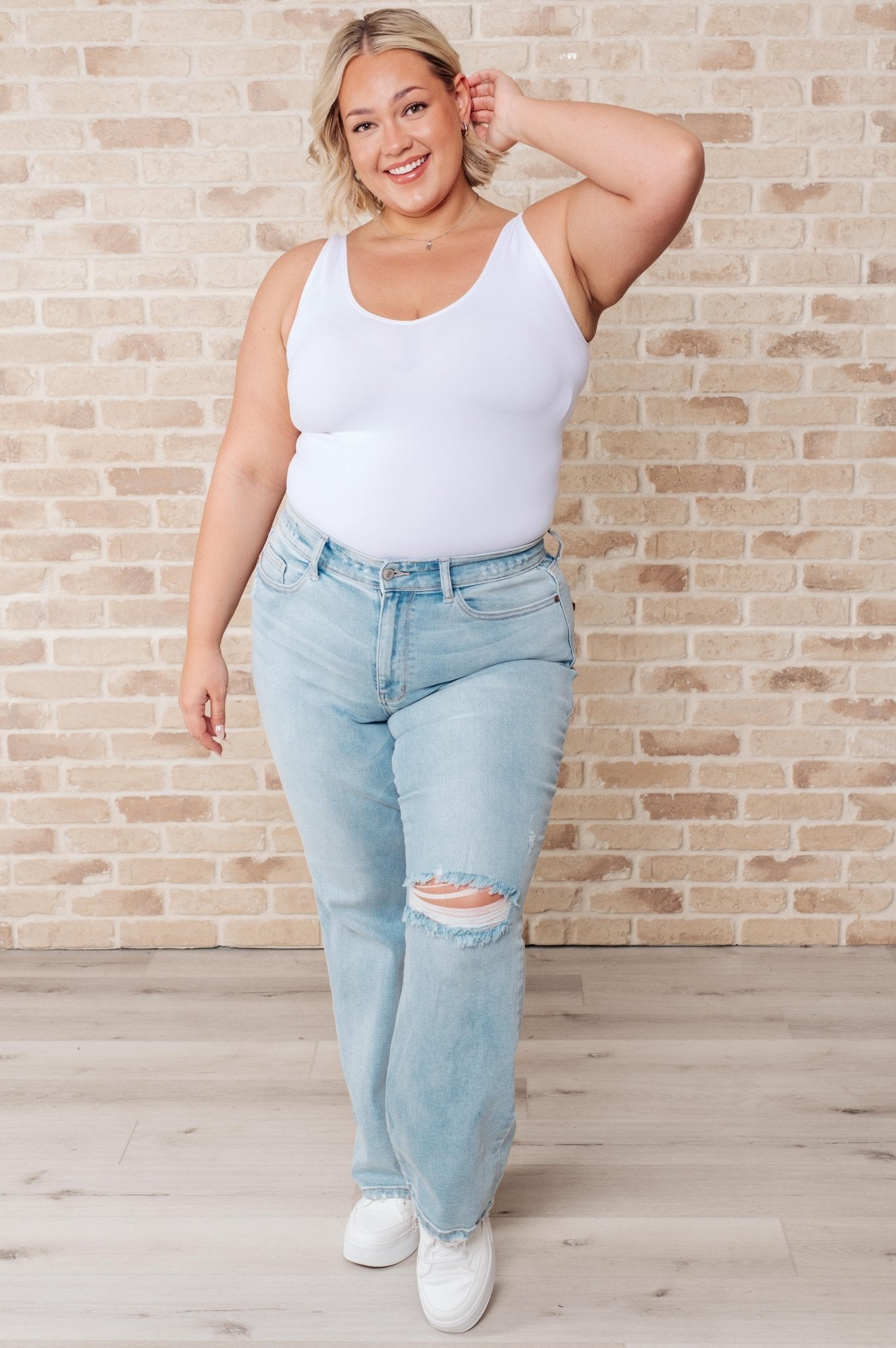 Parker High Rise 90's Straight Jeans - Loving God