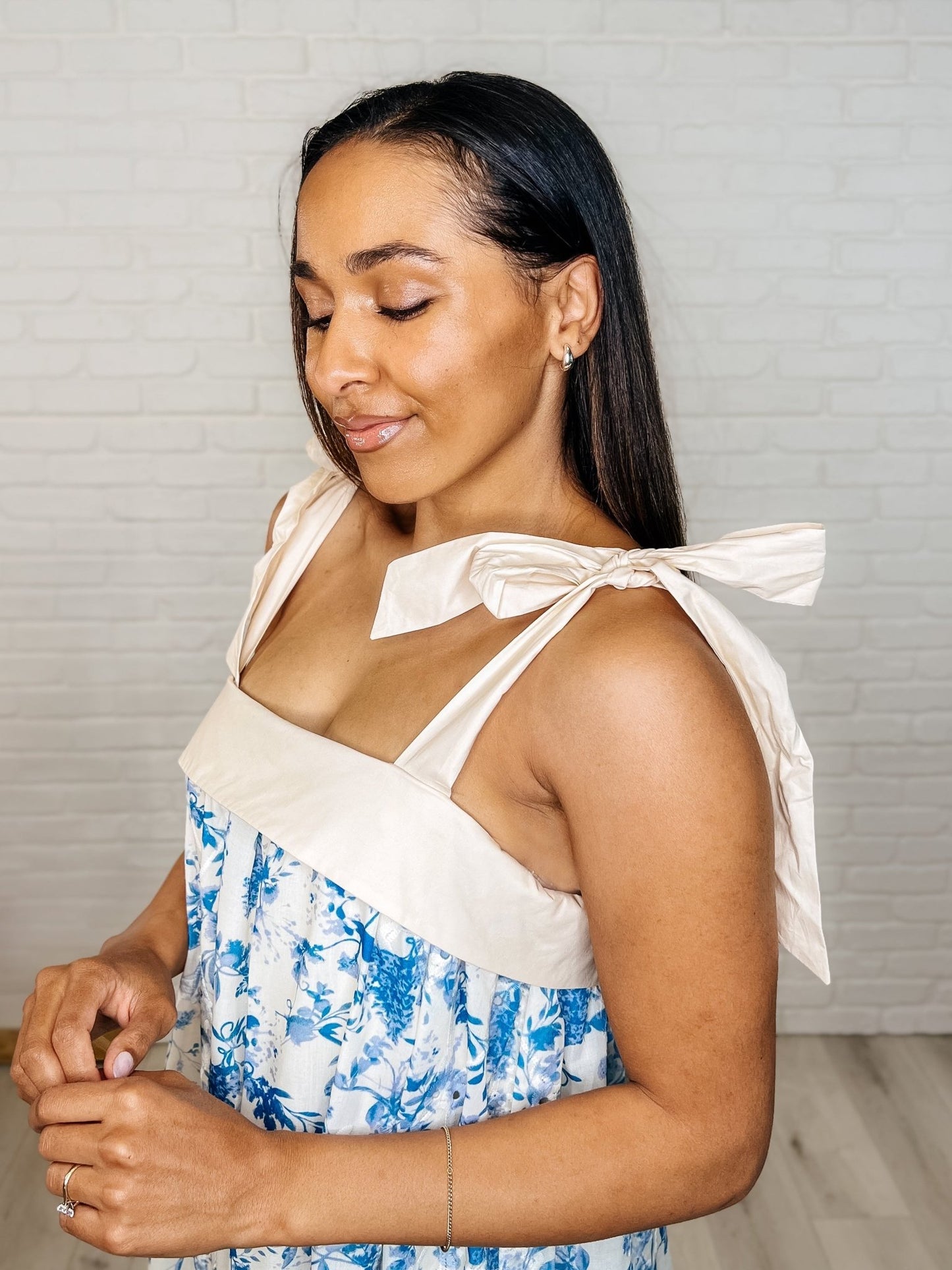 Prepare the Yacht Square Neck Dress - Loving God
