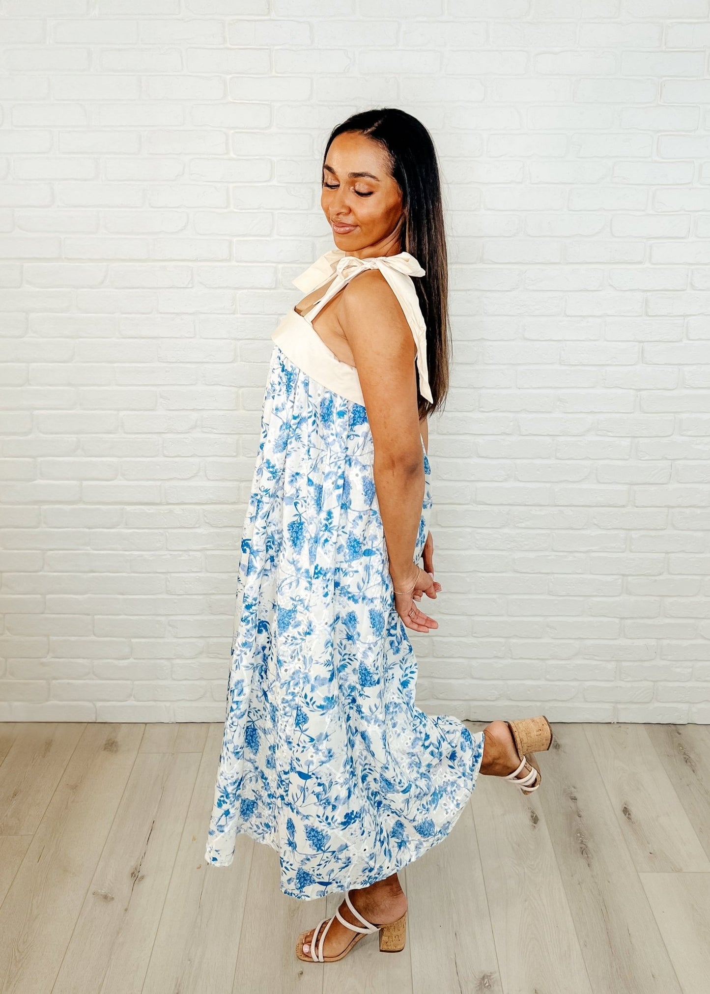 Prepare the Yacht Square Neck Dress - Loving God