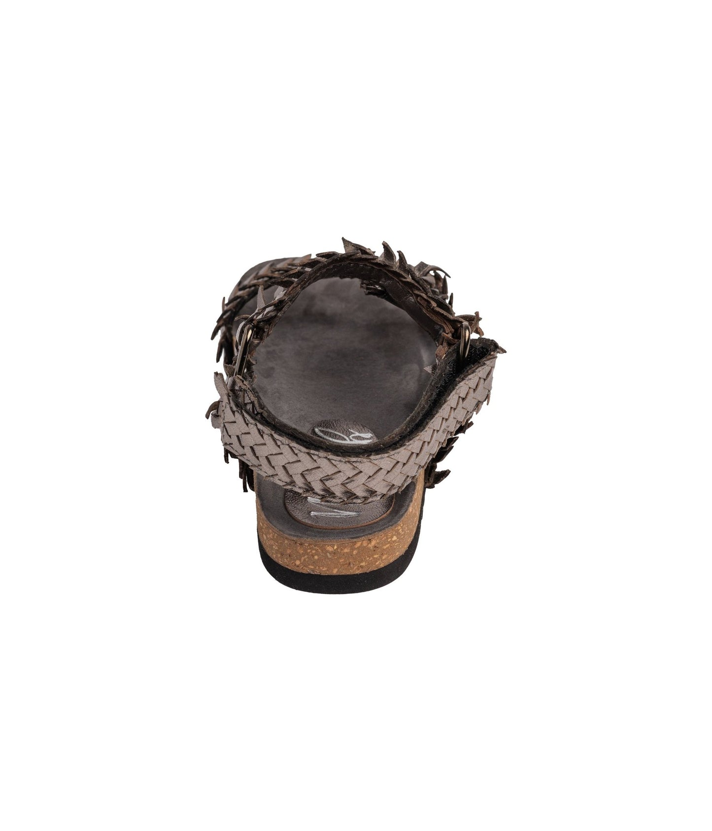 River Dance Woven Sandal in Pewter - Loving God