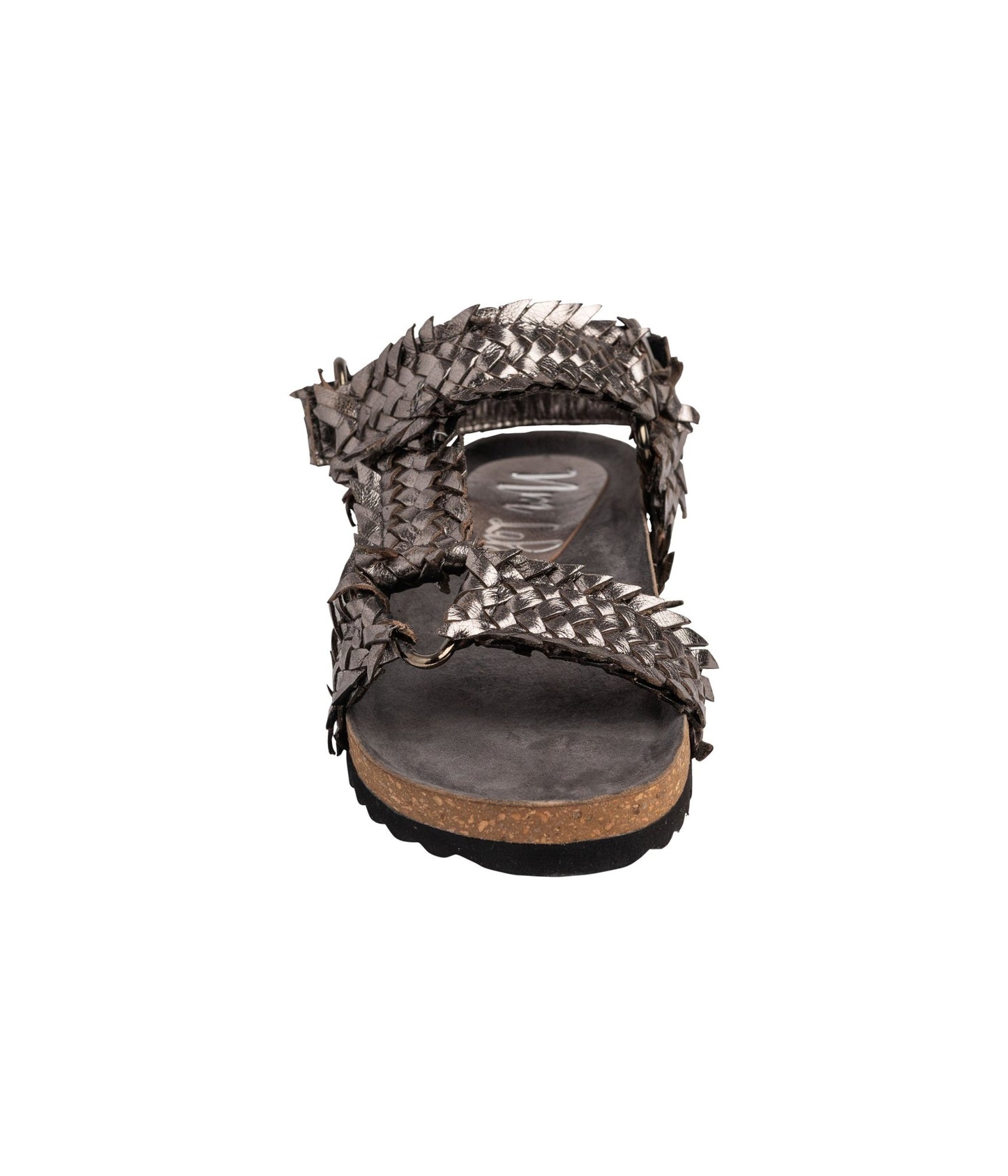 River Dance Woven Sandal in Pewter - Loving God