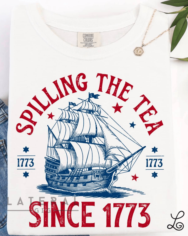 Spilling the Tea Graphic Tee - Loving God