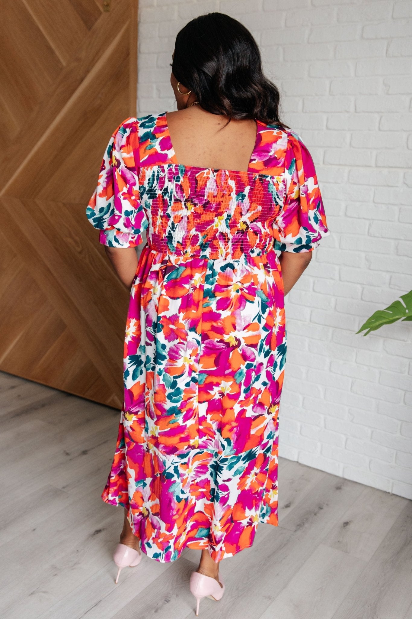 Stroll in the Park Floral Dress - Loving God