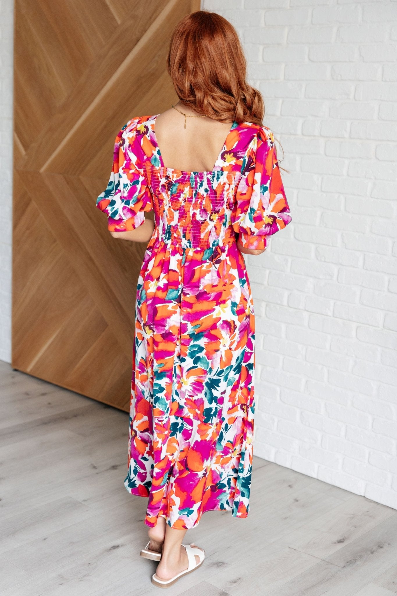 Stroll in the Park Floral Dress - Loving God