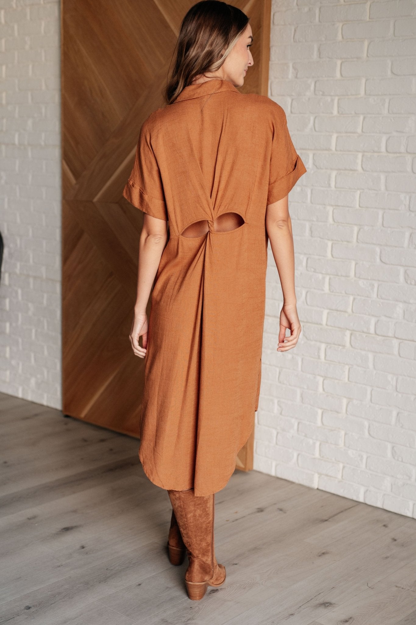 Sure to Be Great Shirt Dress - Loving God