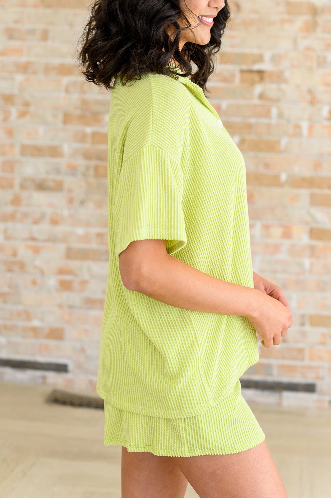 Two's Company Ribbed Button Down - Loving God