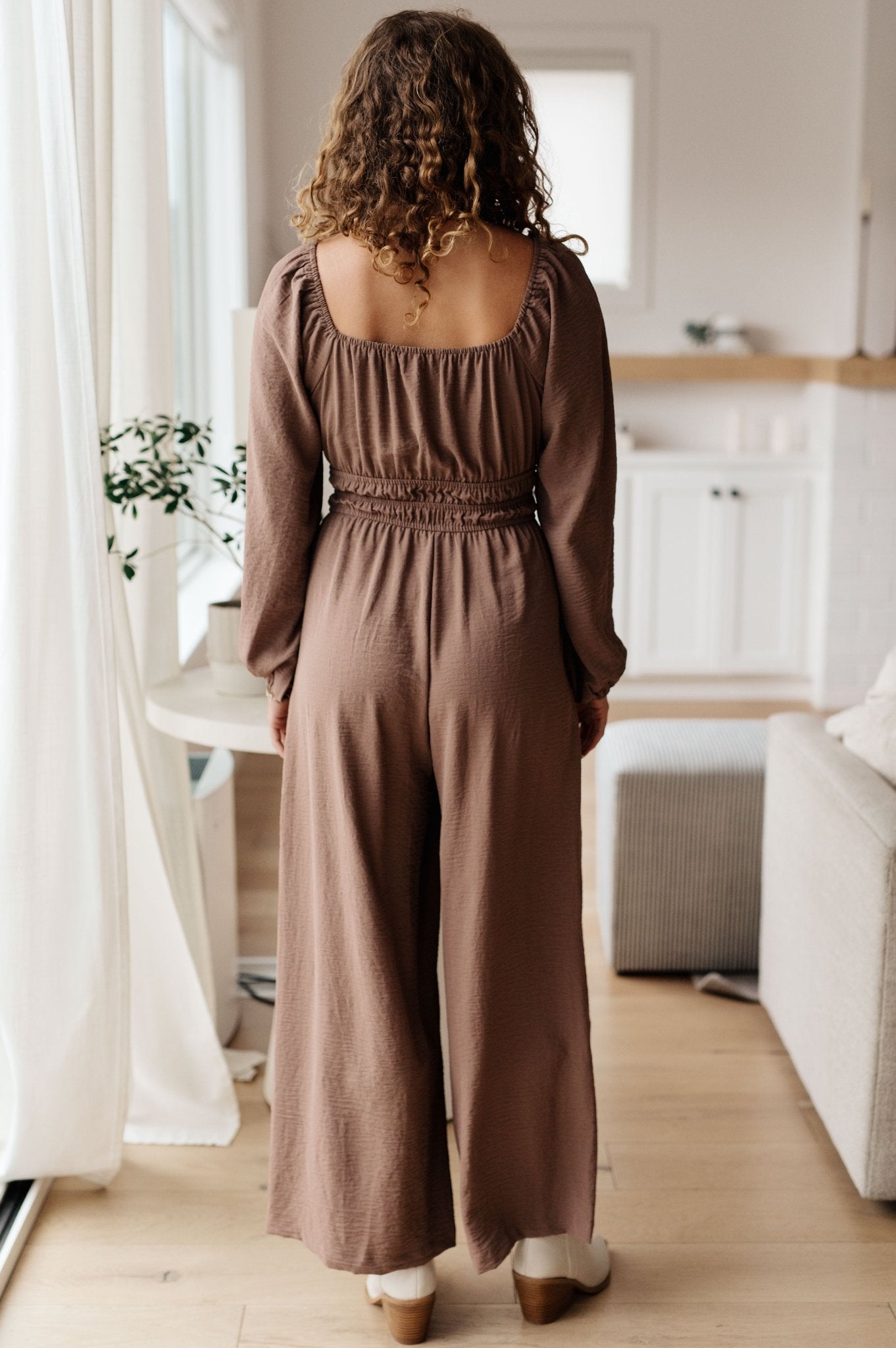 Wandering Vista Wide Leg Jumpsuit - Loving God