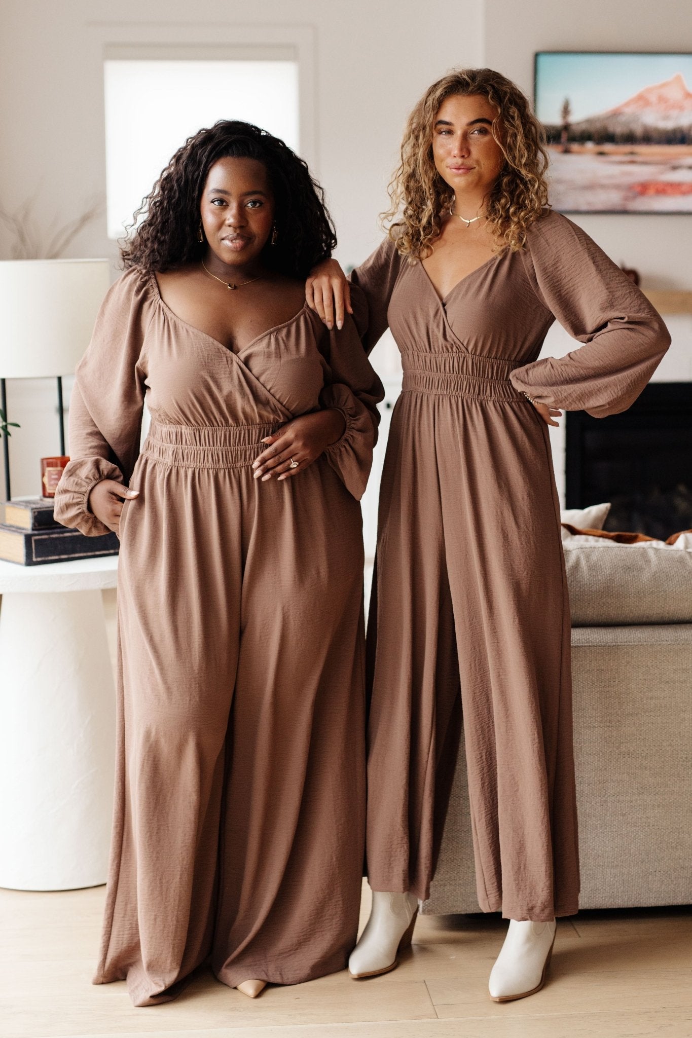 Wandering Vista Wide Leg Jumpsuit - Loving God