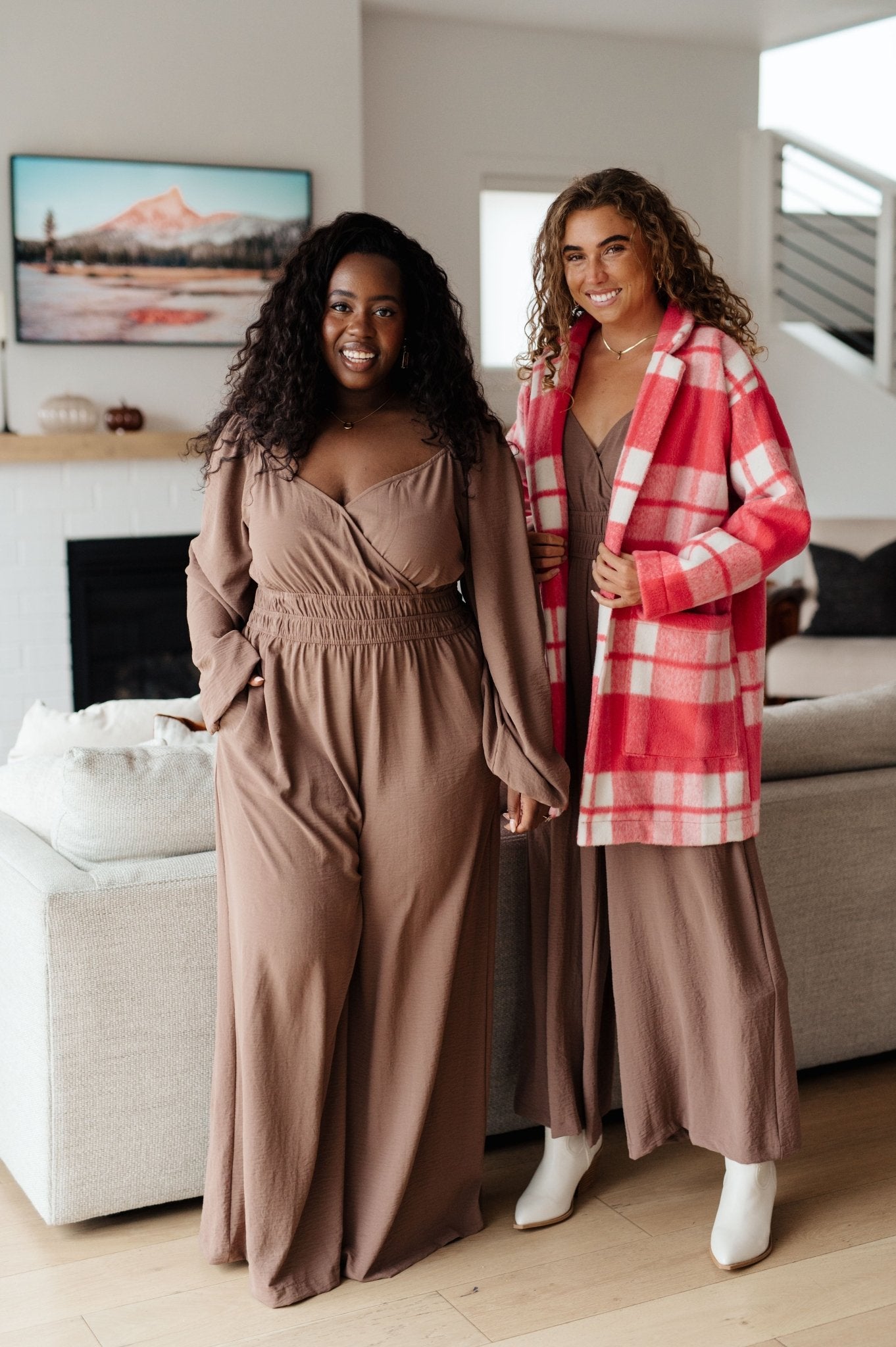 Wandering Vista Wide Leg Jumpsuit - Loving God