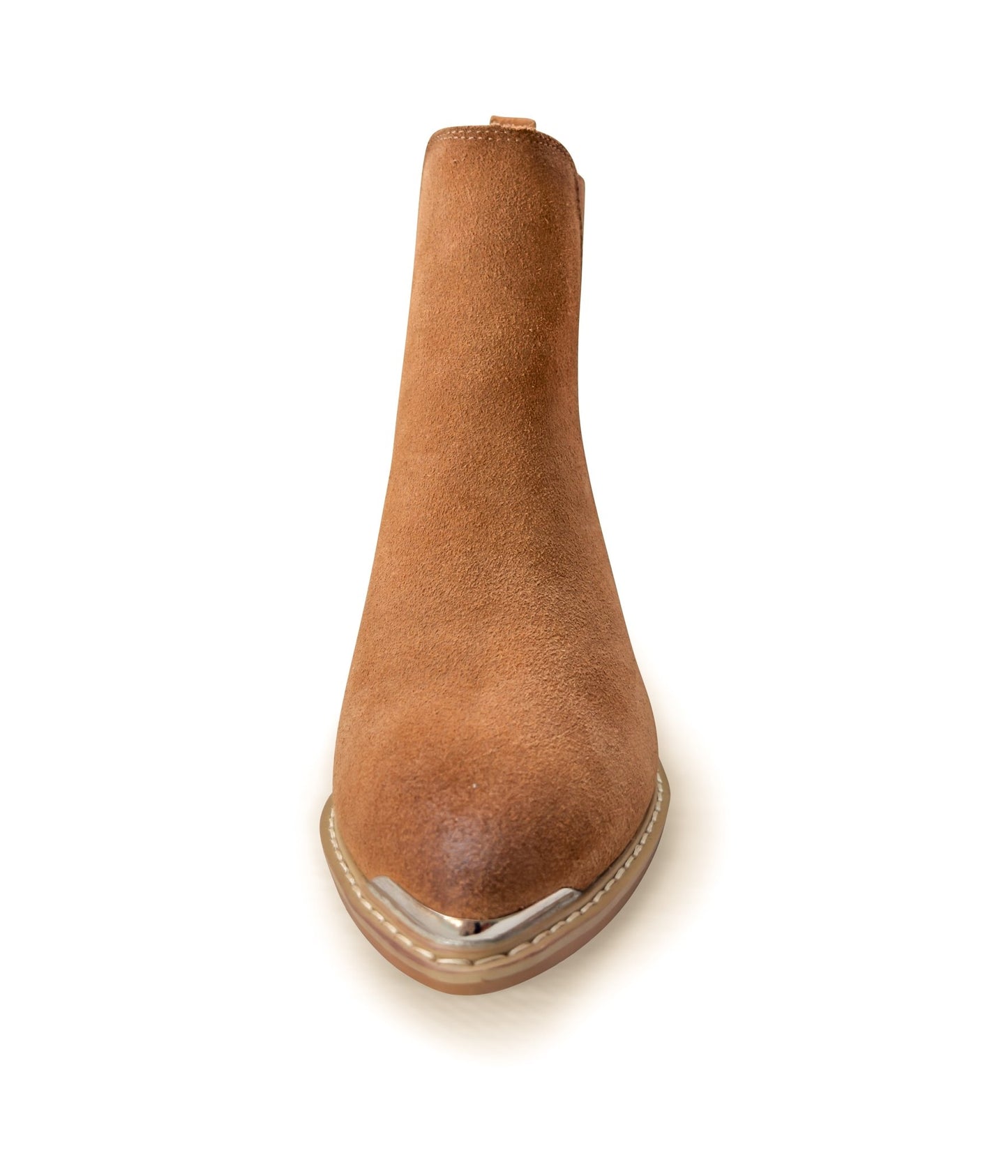 Wylie Suede Ankle Boot in Tan - Loving God