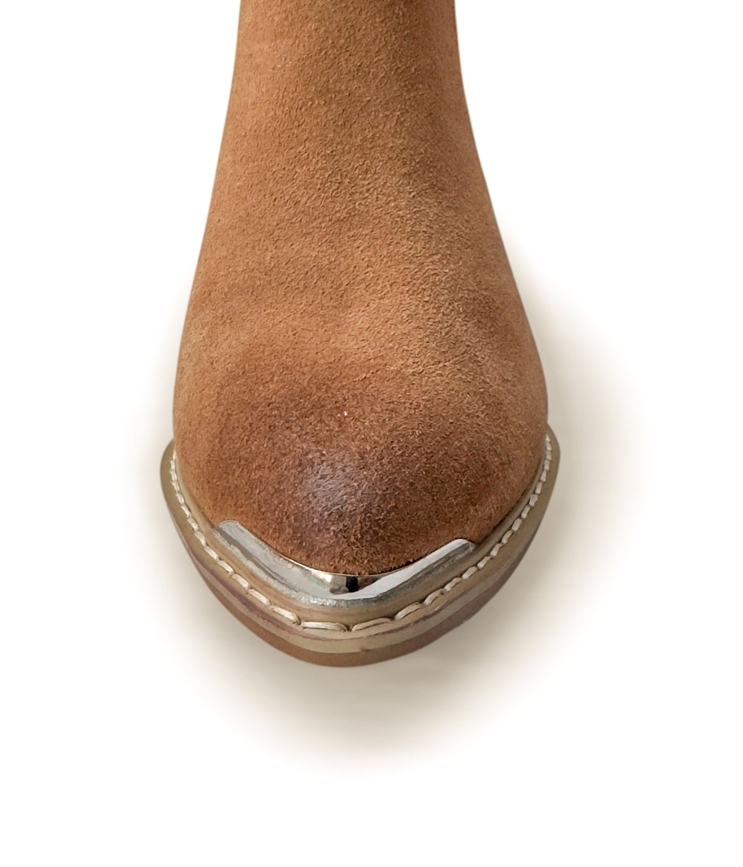 Wylie Suede Ankle Boot in Tan - Loving God